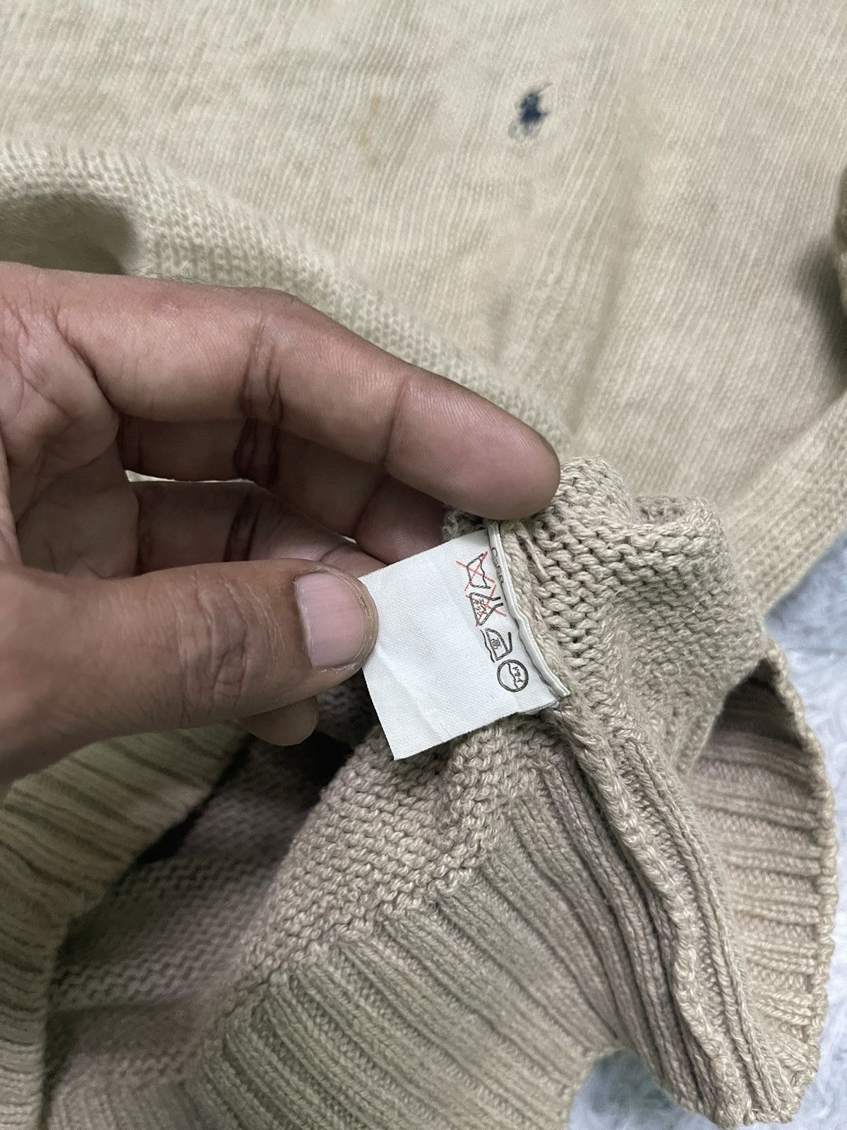 Polo Ralph Lauren × Vintage 90s POLO RALPH LAUREN KNITWEAR CREWNECK Size US M / EU 48-50 / 2 - 10 Thumbnail