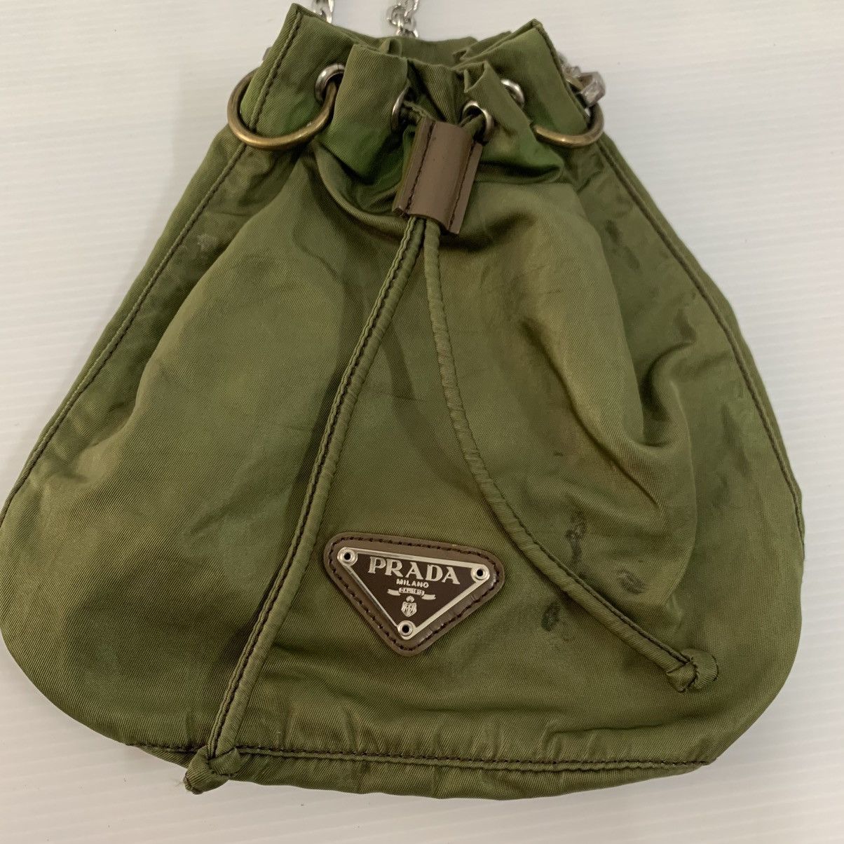 Prada Prada Nylon Bucket Sling Bag Size ONE SIZE - 9 Thumbnail