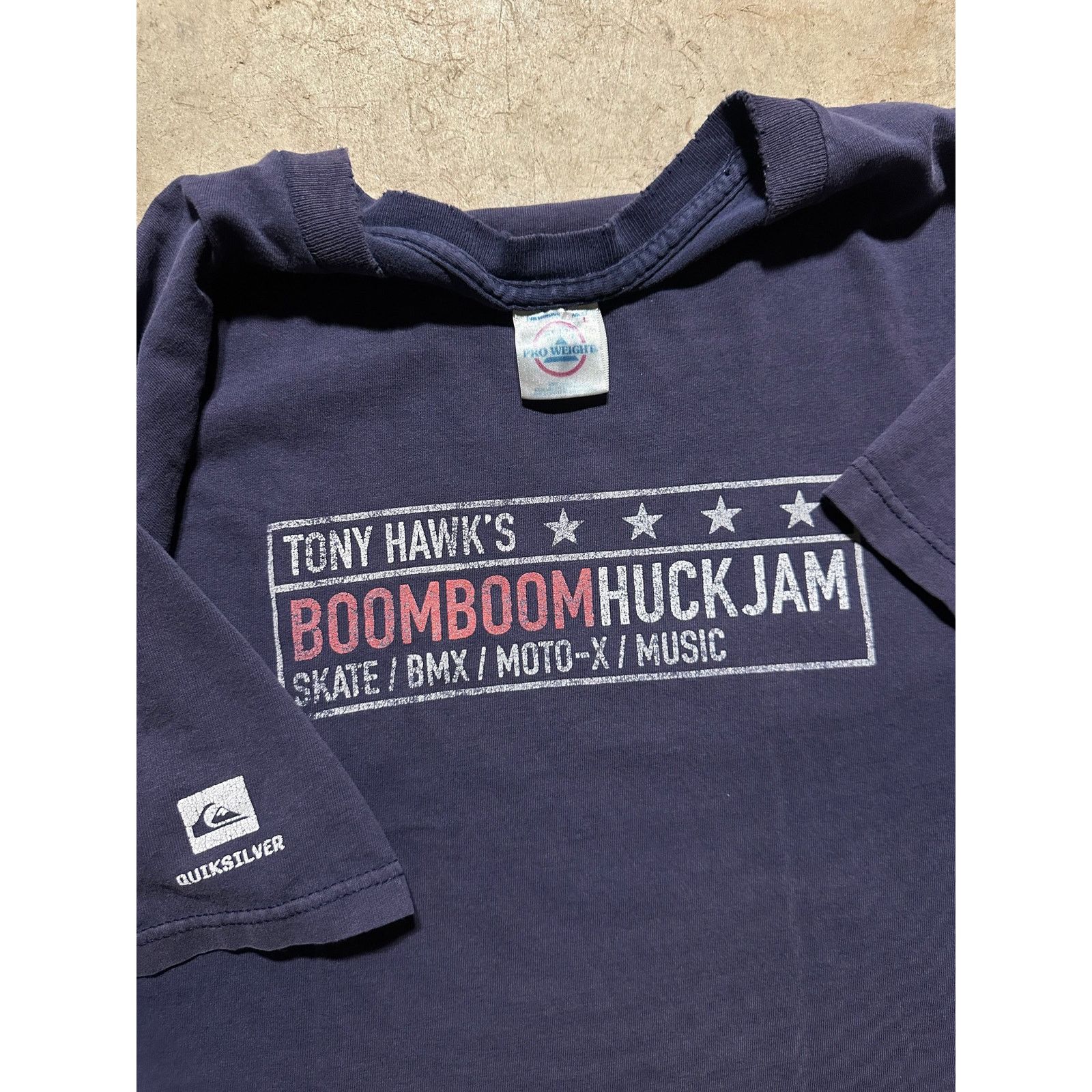 Quiksilver × Tony Hawk × Vintage Vintage Tony Hawks Boom Boom Huck Jam Quiksilver Shirt Skate Size US L / EU 52-54 / 3 - 3 Thumbnail