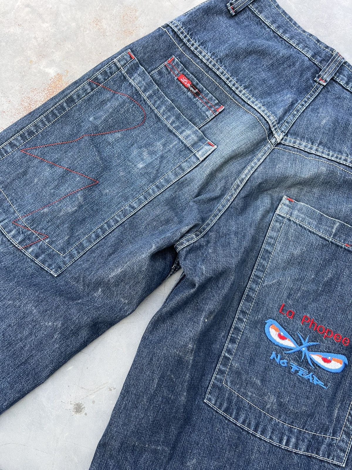 Other Y2K Baggy Jeans Big Pockets Size US 32 / EU 48 - 5 Thumbnail