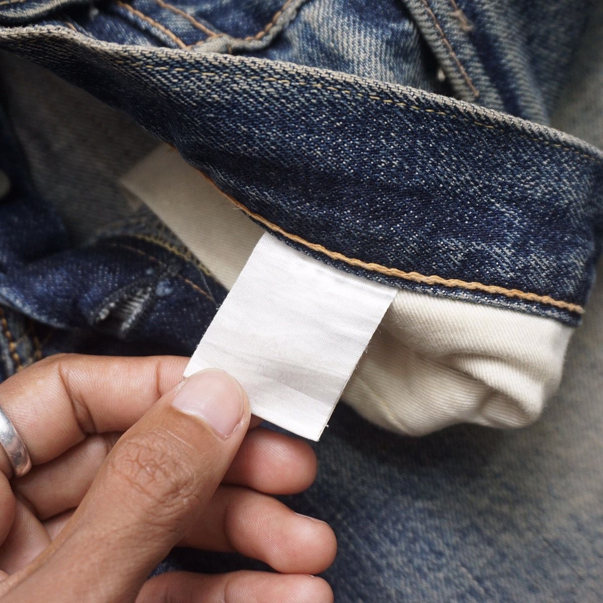 KOJIMA GENES Kojima genes Japan distressed selvedge denim Size US 28 / EU 44 - 9 Thumbnail