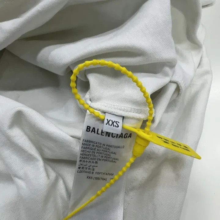Balenciaga Balenciaga Balenciaga SS23 I Love Heart Print TShirt -2507 Size US XXS / EU 40 - 4 Thumbnail