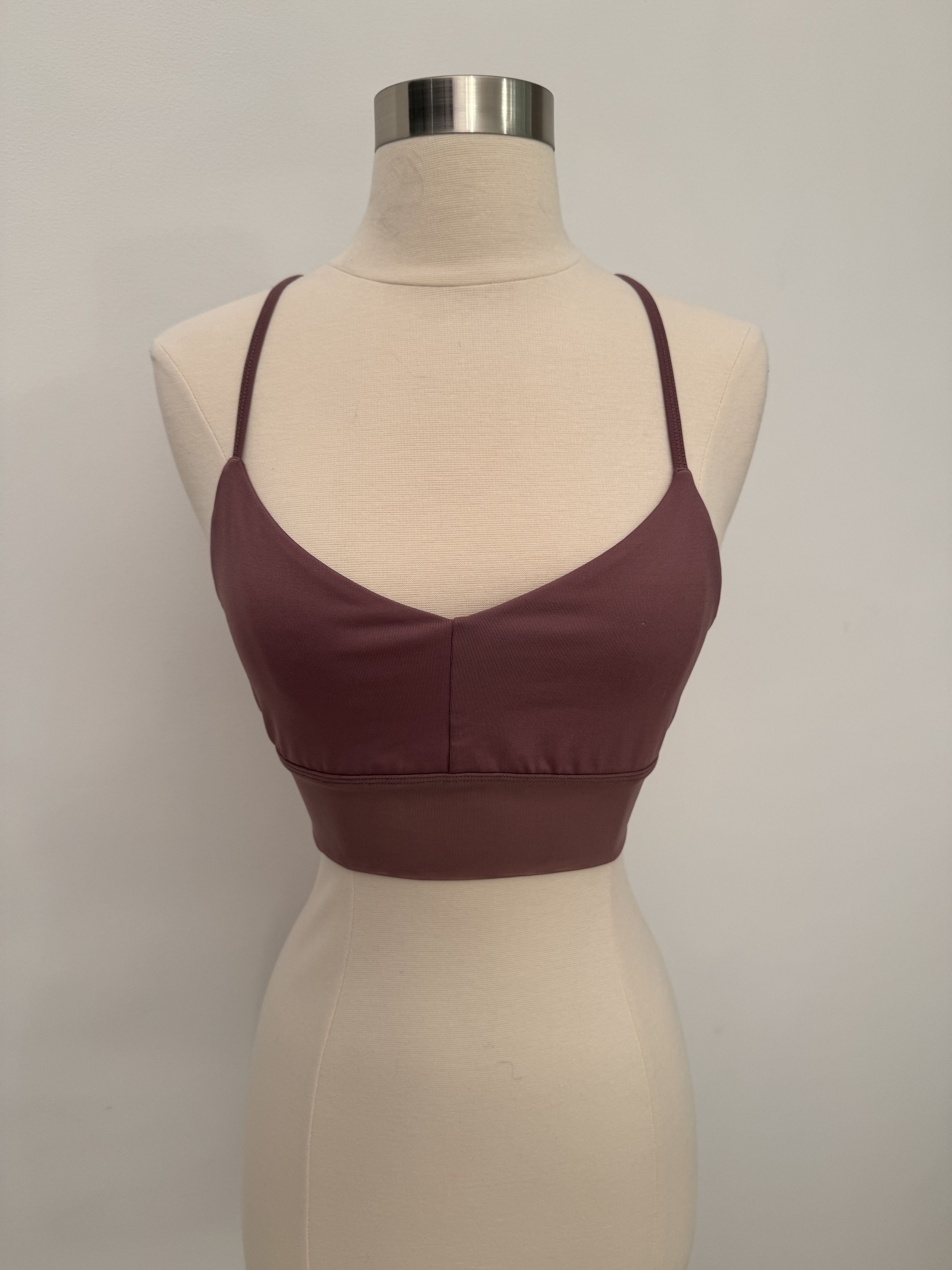 Alo Yoga Alo Yoga Lavish Bra - Rosewood, Small Size ONE SIZE - 1 Thumbnail