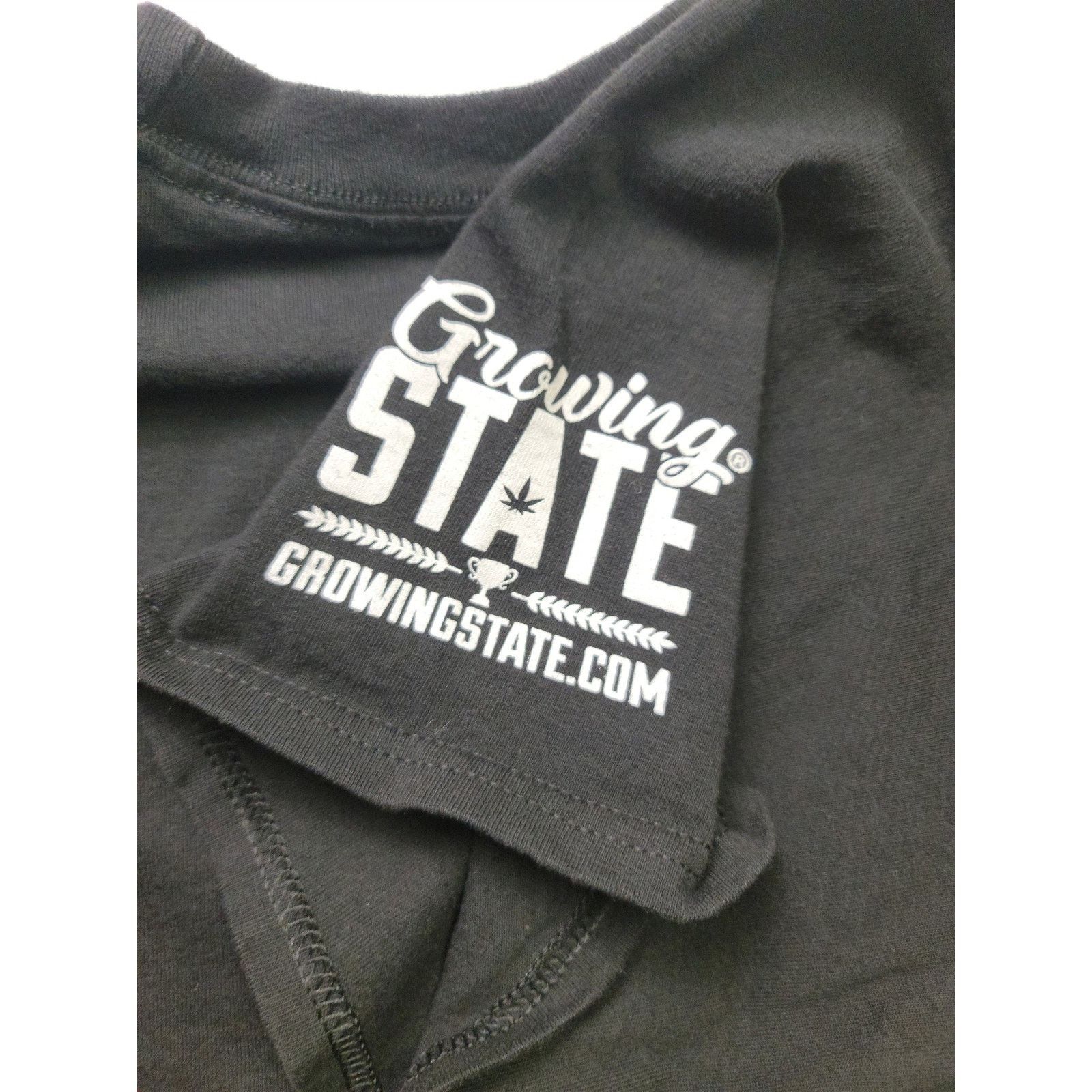 Generic Surplus Vintage Growing State Apes T-Shirt Black Men's XL Marijuana Size US XL / EU 56 / 4 - 6 Thumbnail