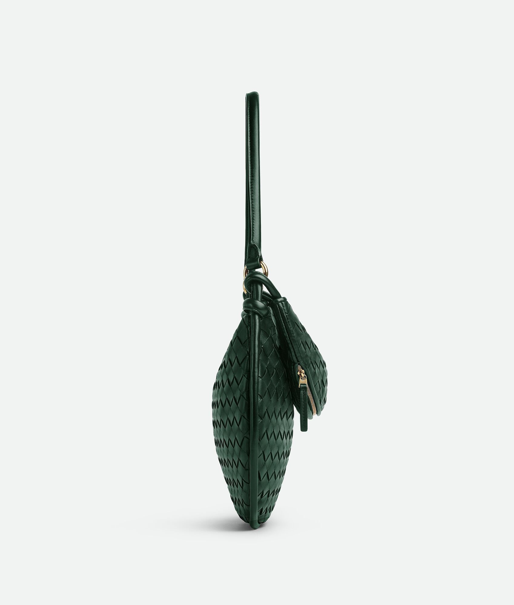 Bottega Veneta o1n1vont0325 Size: OS / Medium Gemelli Bag in Emerald Green Size ONE SIZE - 2 Thumbnail