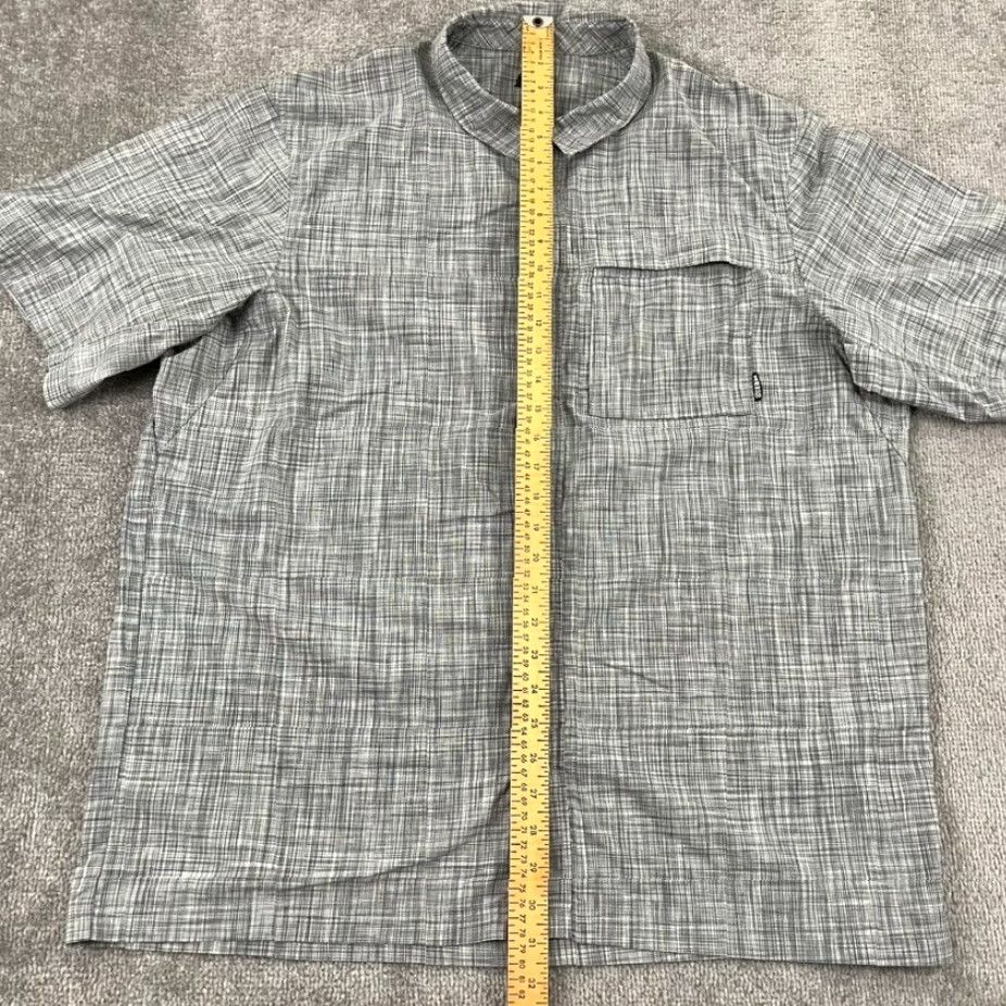 Vintage REI CO-OP Shirt Mens XL Gray Snap Up Hiking Backpacking Short Sleeve Shirt Size US XL / EU 56 / 4 - 5 Thumbnail