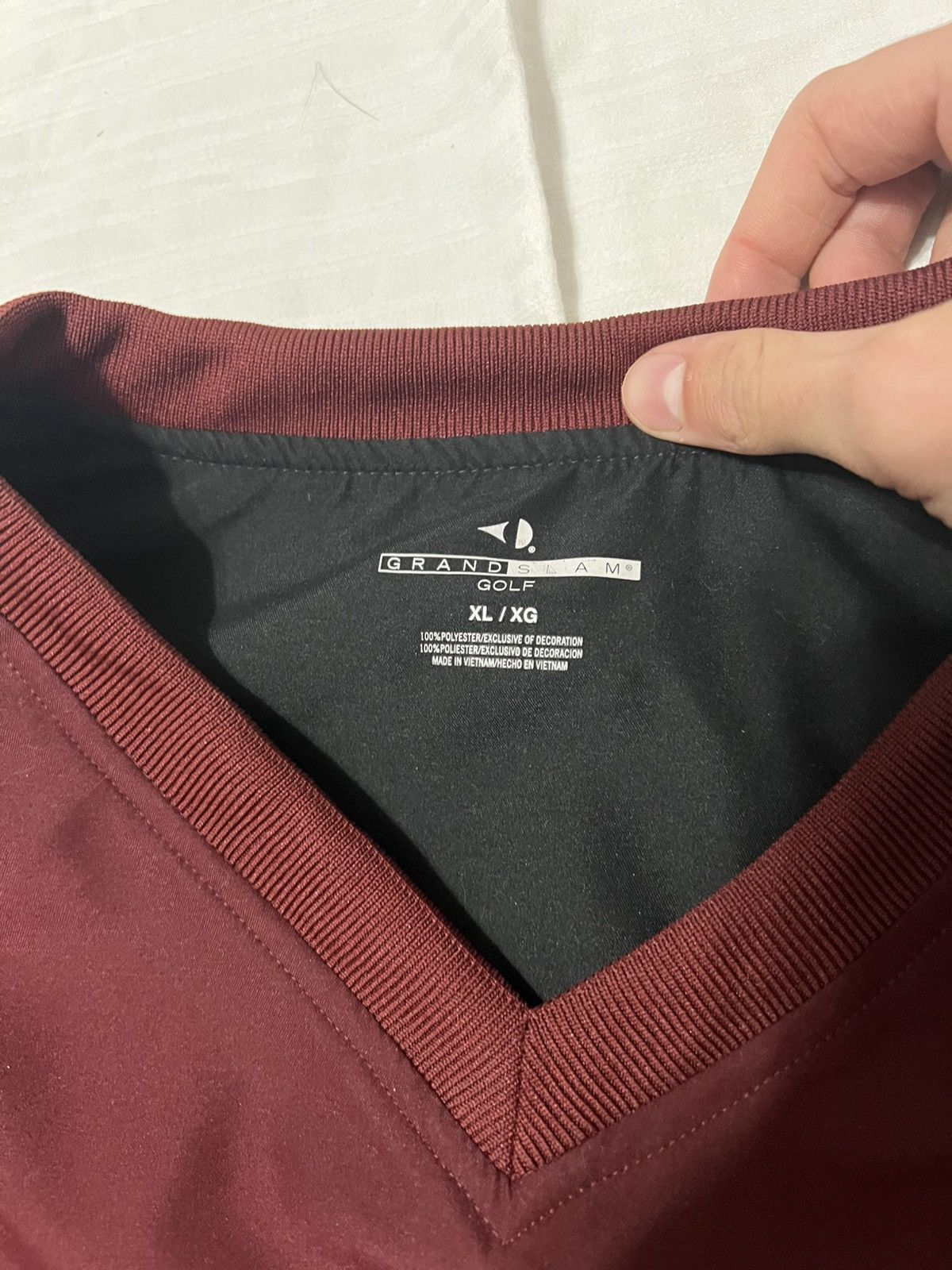 Grand Slam × Vintage Vintage Men’s Golfing Sweater - Removable Sleeves Size US L / EU 52-54 / 3 - 4 Thumbnail