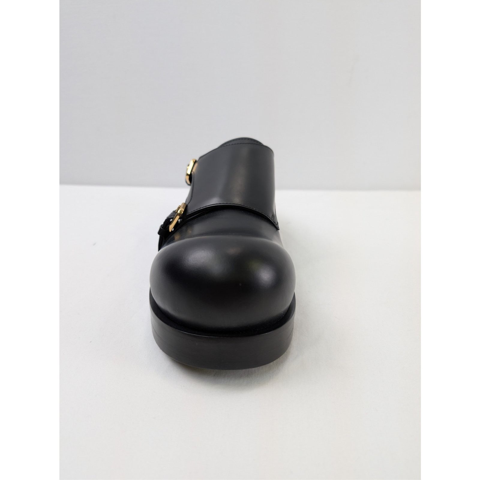 Bottega Veneta o1rshd1 Helium Monk Strap Tokyo Brush Calf Boots in Black Size US 10 / EU 43 - 12 Thumbnail