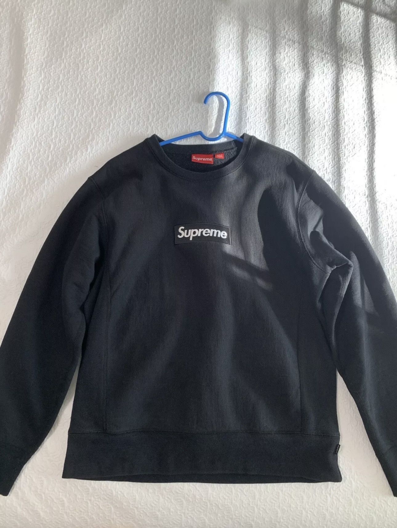 Supreme Supreme Black Crewneck FW18 Size M Size US M / EU 48-50 / 2 - 1 Thumbnail