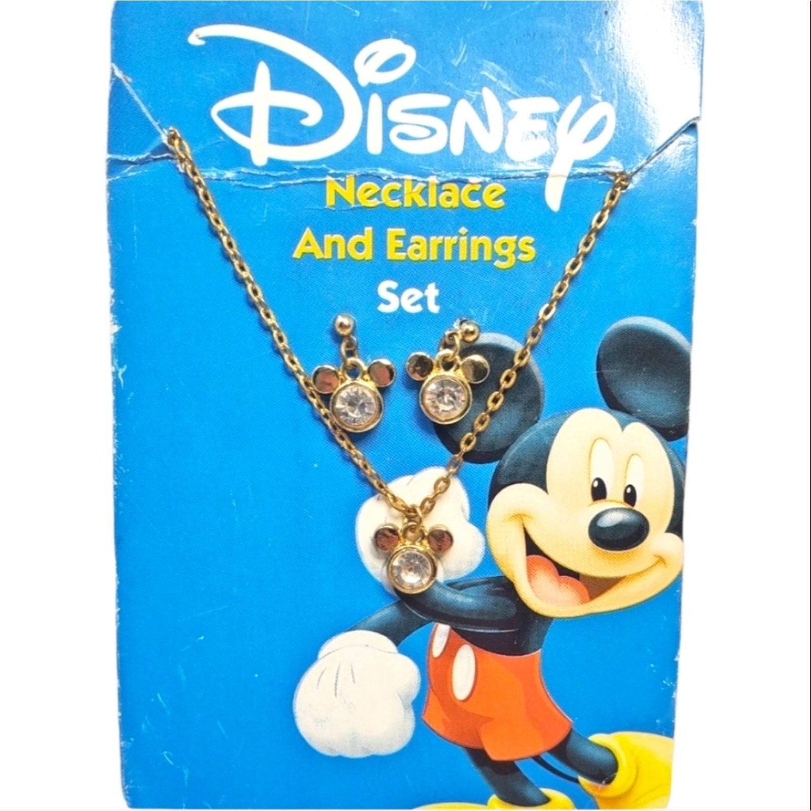 Disney Disney Mickey Mouse Necklace and Earrings Set Size ONE SIZE - 1 Thumbnail