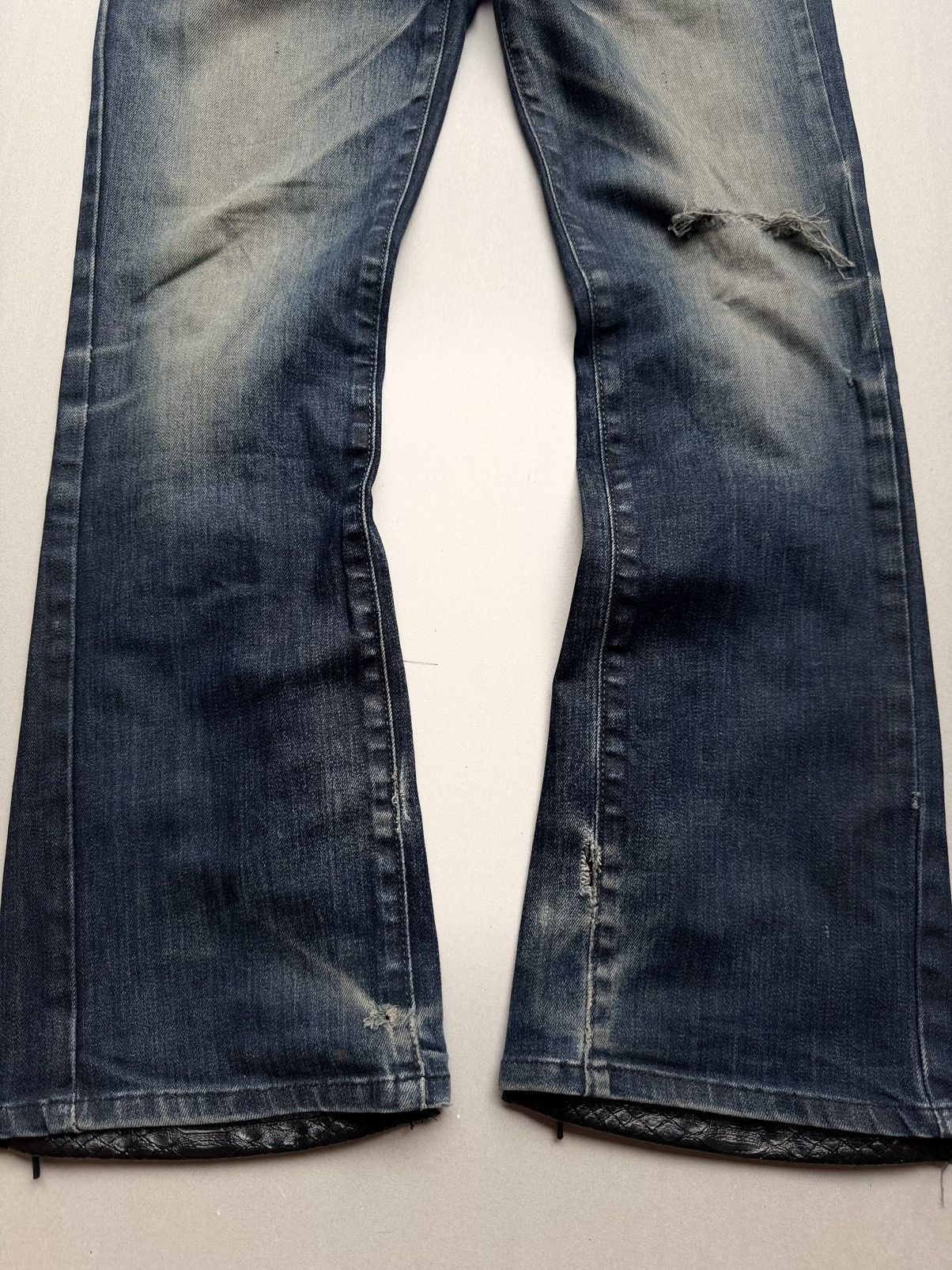 Japanese Brand Edwin lace-up flare jeans Size US 28 / EU 44 - 6 Thumbnail