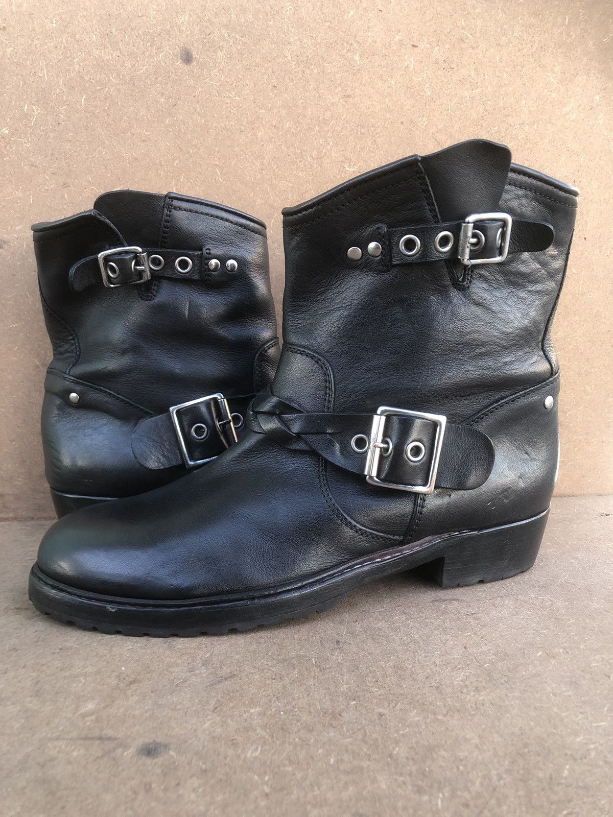 Golden Goose Golden Goose ‘BOOtS’ Black Leather Women’s Boots Size 39 Size US 9 / IT 39 - 6 Thumbnail