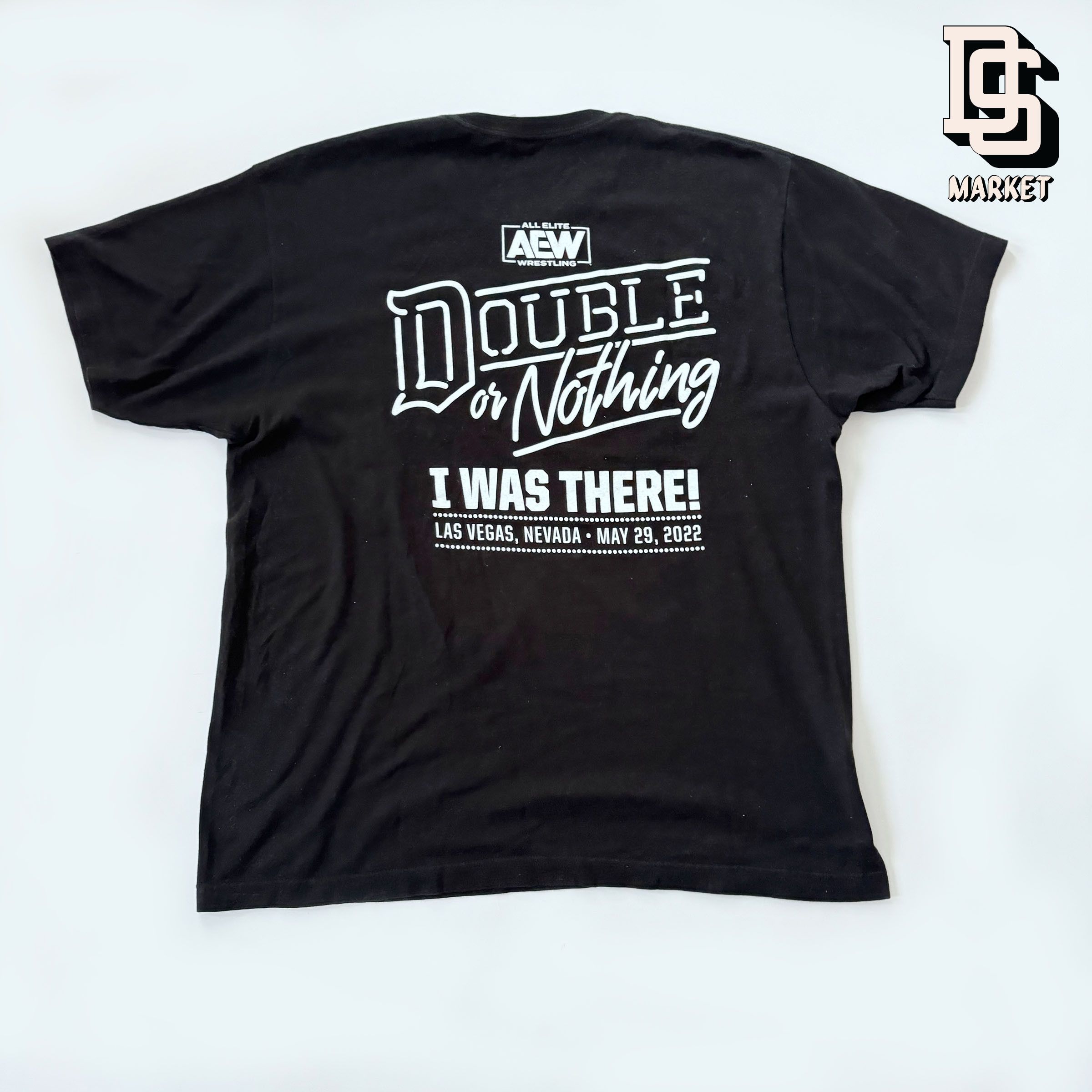 WWE 2022 ALL ELITE WRESTLING AEW DOUBLE OR NOTHING TEE Size US XL / EU 56 / 4 - 2 Thumbnail