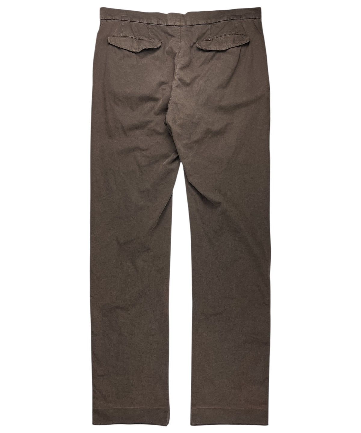 Maison Margiela SS06 Maison Martin Margiela Brown Straight Pants Trousers Size US 30 / EU 46 - 2 Thumbnail