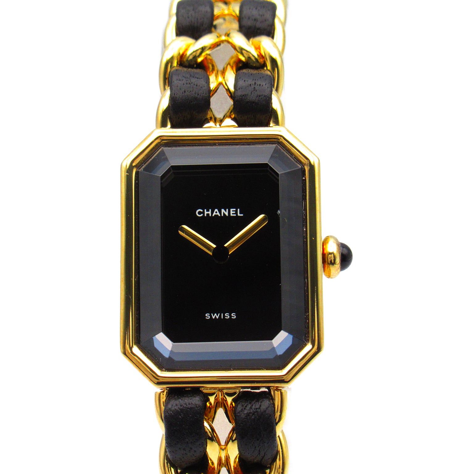 Chanel Chanel Premier L Women Watch Quartz Gp (Gold Plated) Leather Belt Black Size ONE SIZE - 1 Thumbnail