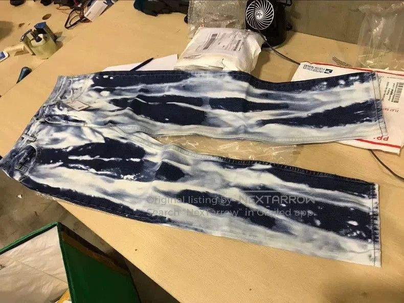 Helmut Lang HELMUT Lang Archive Snow Wash Jeans. Size US 32 / EU 48 - 4 Thumbnail
