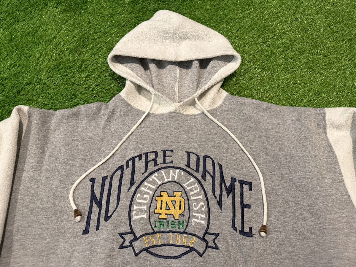 Nutmeg Vintage 90s Notre Dame Fighting Irish NCAA Football Nutmeg Size US XL / EU 56 / 4 - 2 Thumbnail