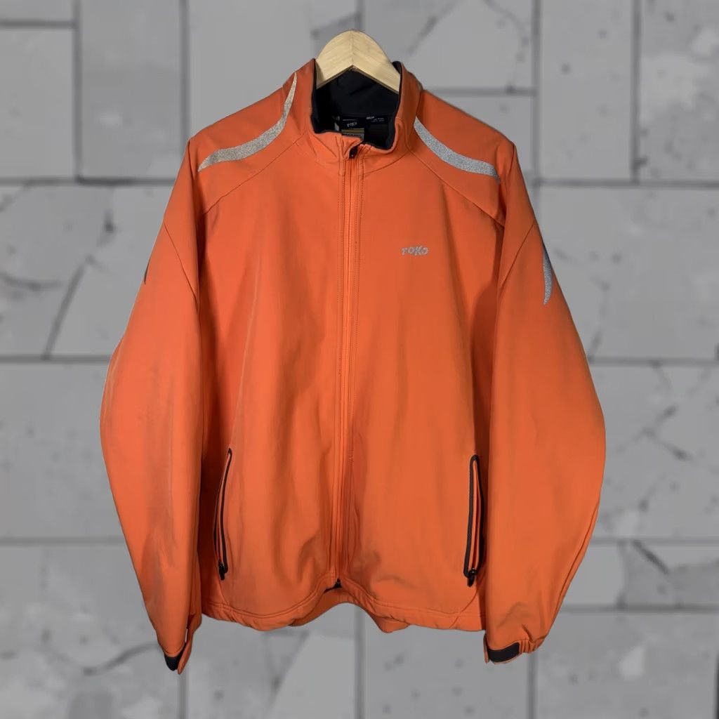 Mammut TOKO by Mammut Orange Soft Shell Jacket Mens XXL Orange Softshell Jacket Regular Fit Polyester - Men Size US XXL / EU 58 / 5 - 1 Thumbnail