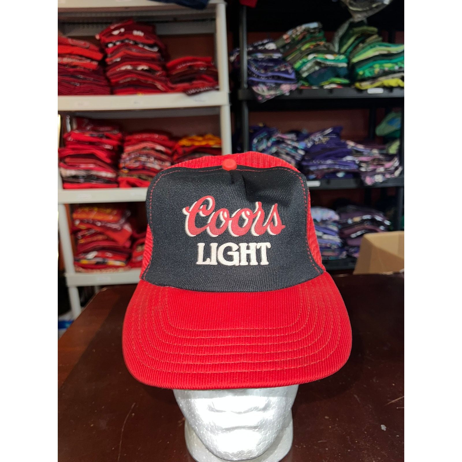 Vintage Vintage Coors Trucker Hat Trucker Snapback Headwear Cap Size ONE SIZE - 1 Thumbnail