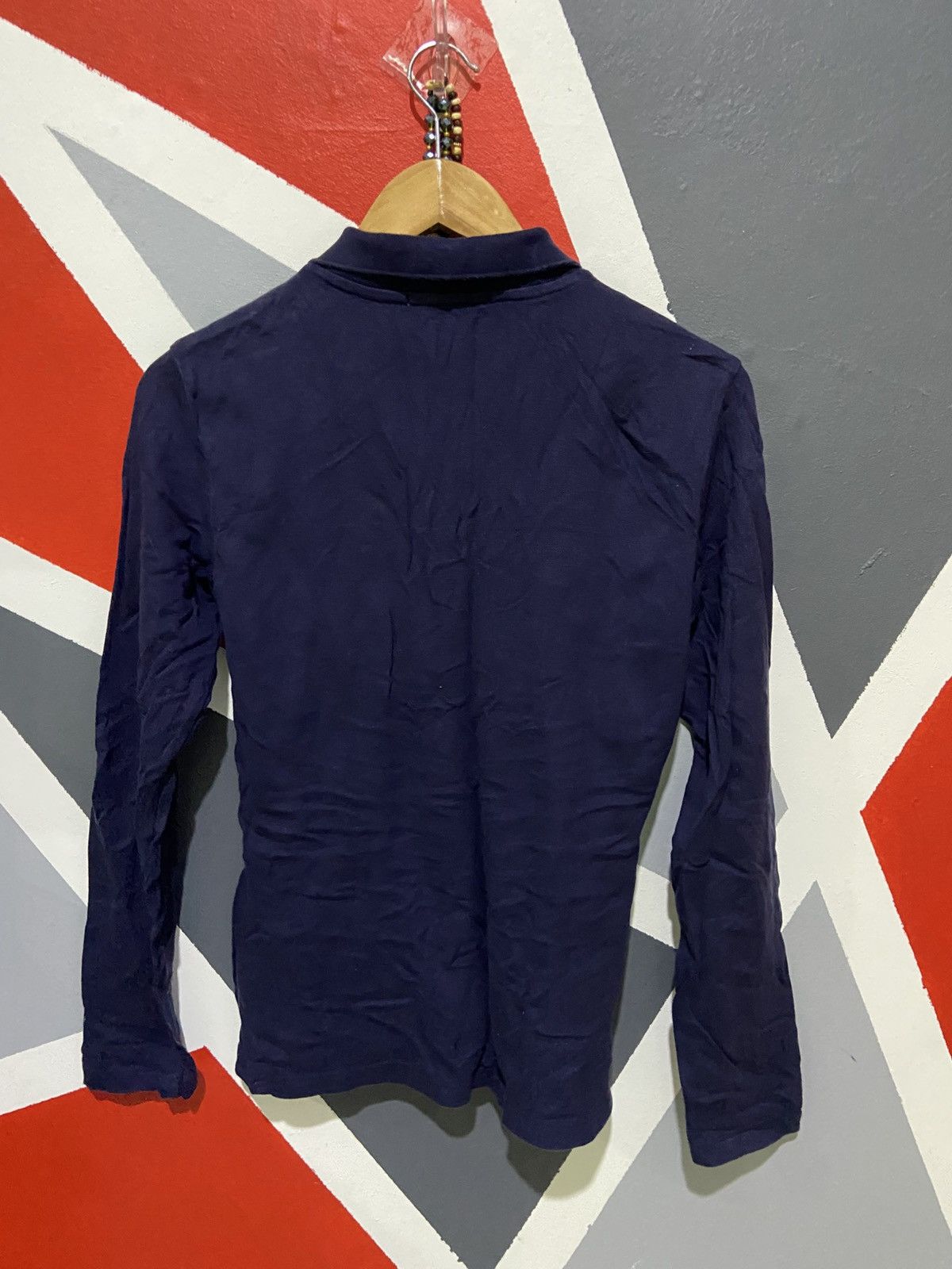 Lacoste Vintage Lacoste Navy Polo Tee Made In Japan Size US S / EU 44-46 / 1 - 2 Thumbnail