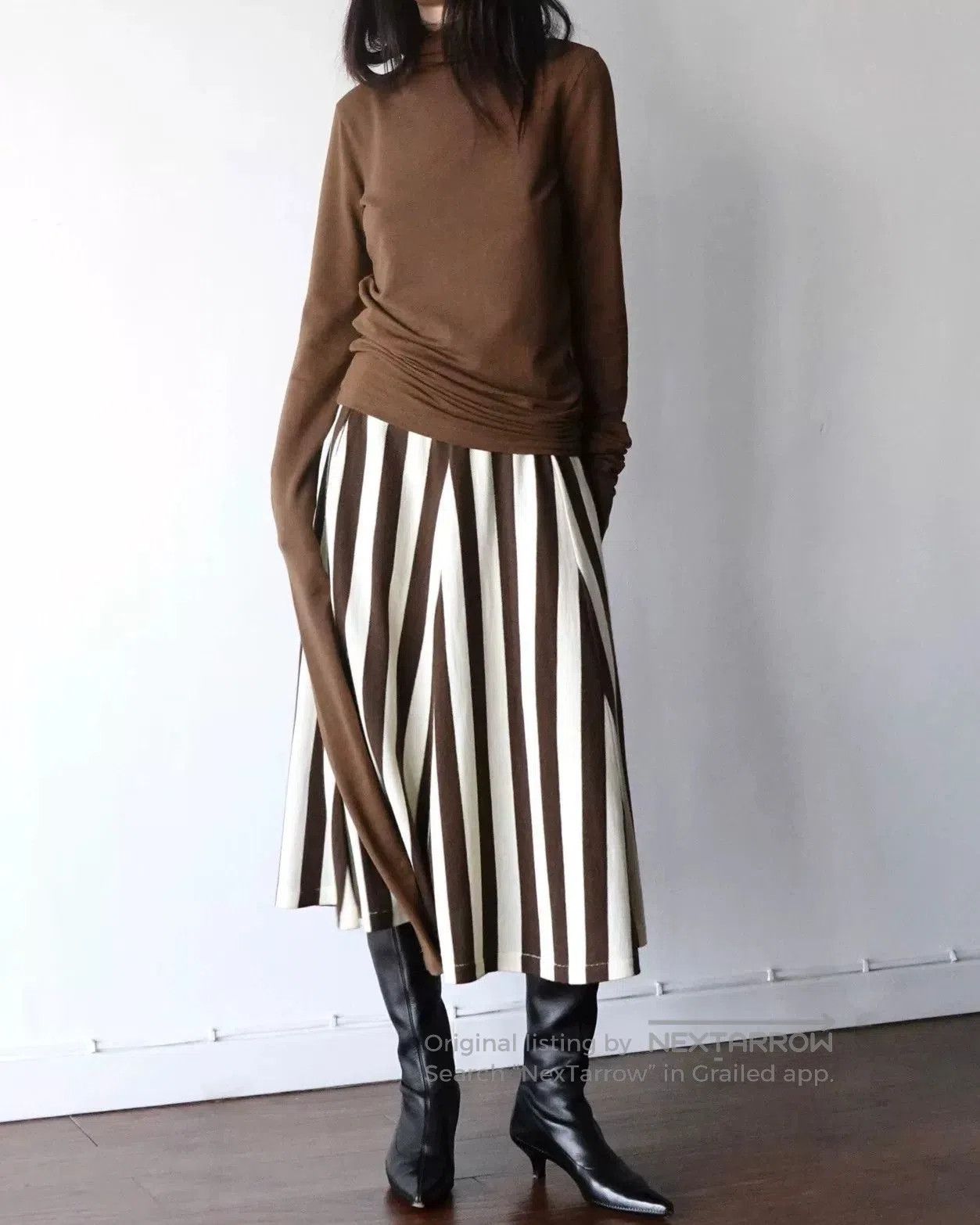 Lemaire Lemaire Long Sleeve High Neck Sweater. Size XS / US 0-2 / IT 36-38 - 2 Thumbnail
