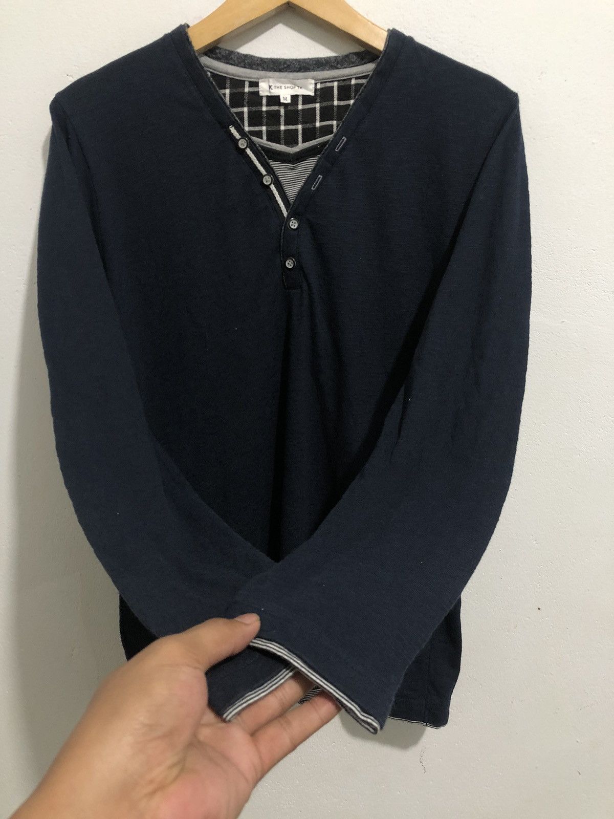 If Six Was Nine Japanese Gothic Double Layer LongSleeve Rock Punk Style Size US M / EU 48-50 / 2 - 1 Thumbnail