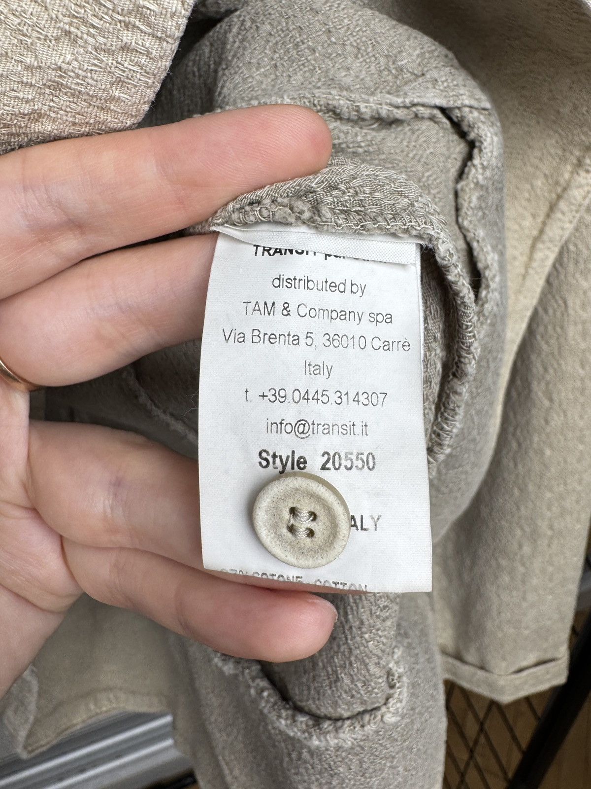 Transit Transit Par-Such patterned v-neck faded avant garde jacket Size XS / US 0-2 / IT 36-38 - 8 Thumbnail