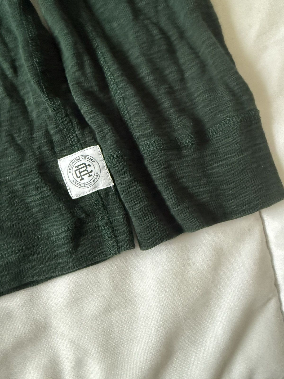 Reigning Champ Reigning Champ Forest Green Long Sleeve Top Size US L / EU 52-54 / 3 - 2 Thumbnail