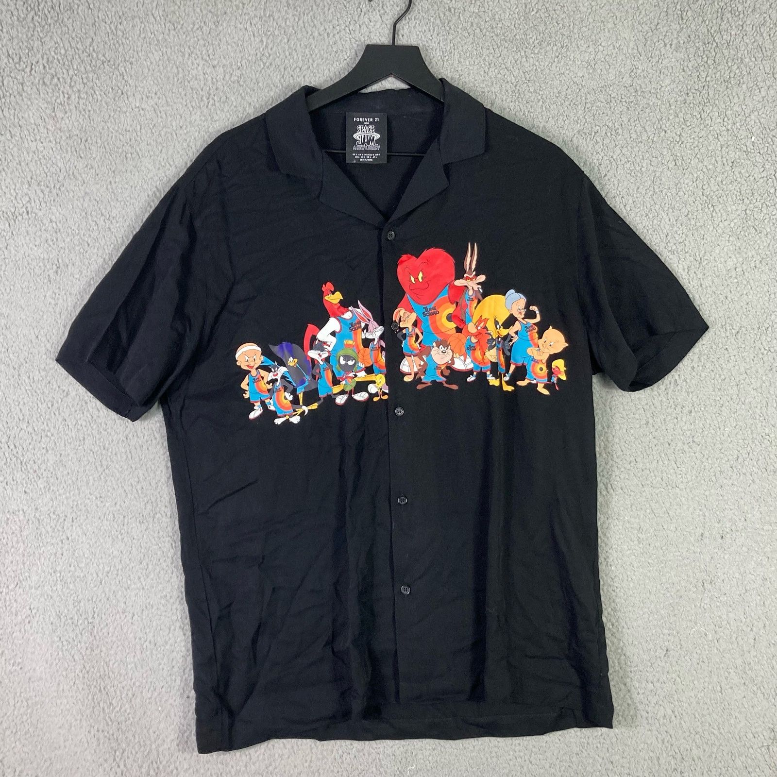 Other Space Jam A New Legacy Button Up Shirt Men's L Looney Tunes Size US L / EU 52-54 / 3 - 2 Thumbnail
