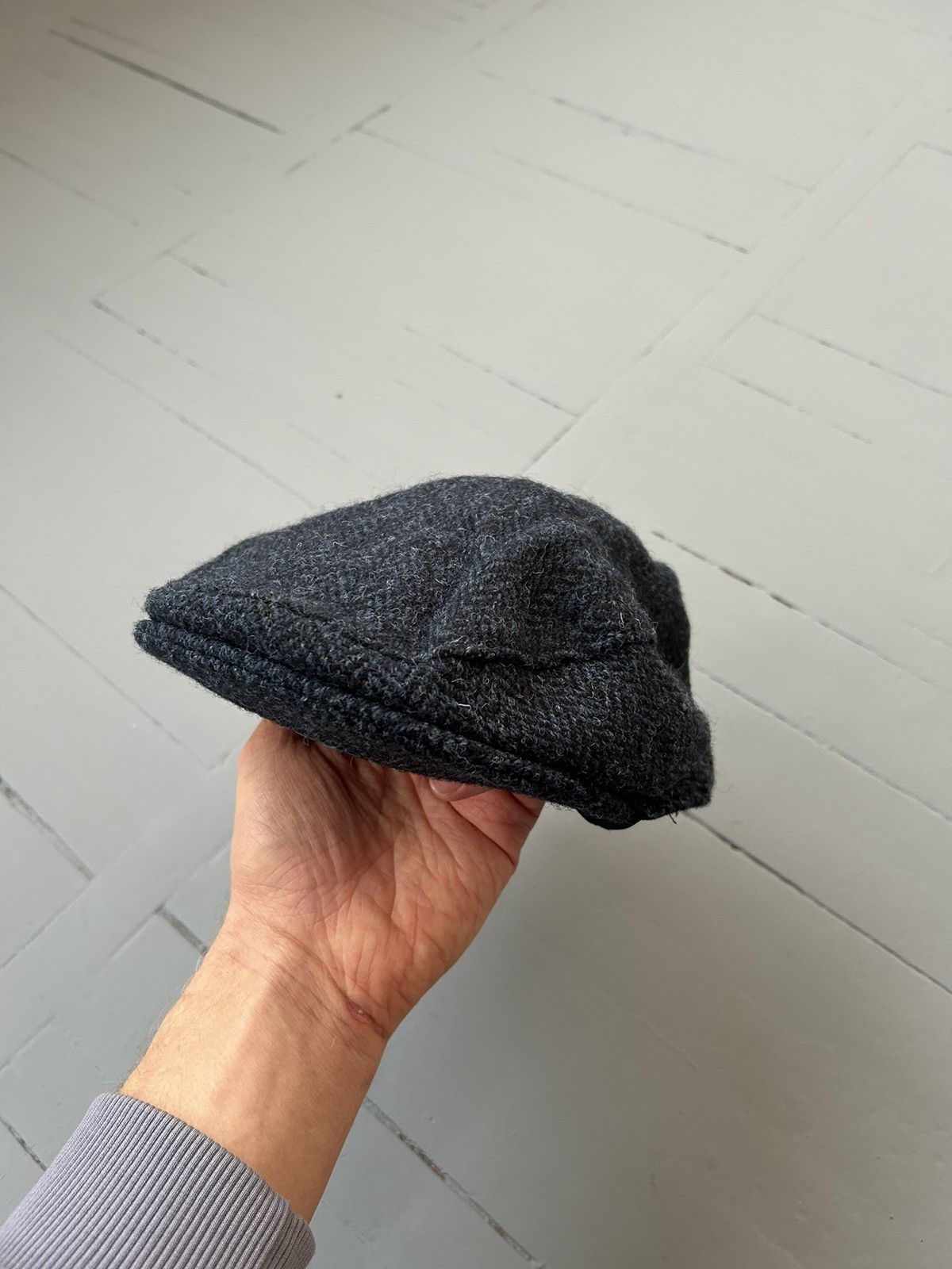 Harris Tweed Harris Tweed wool hat cap Size ONE SIZE - 4 Thumbnail