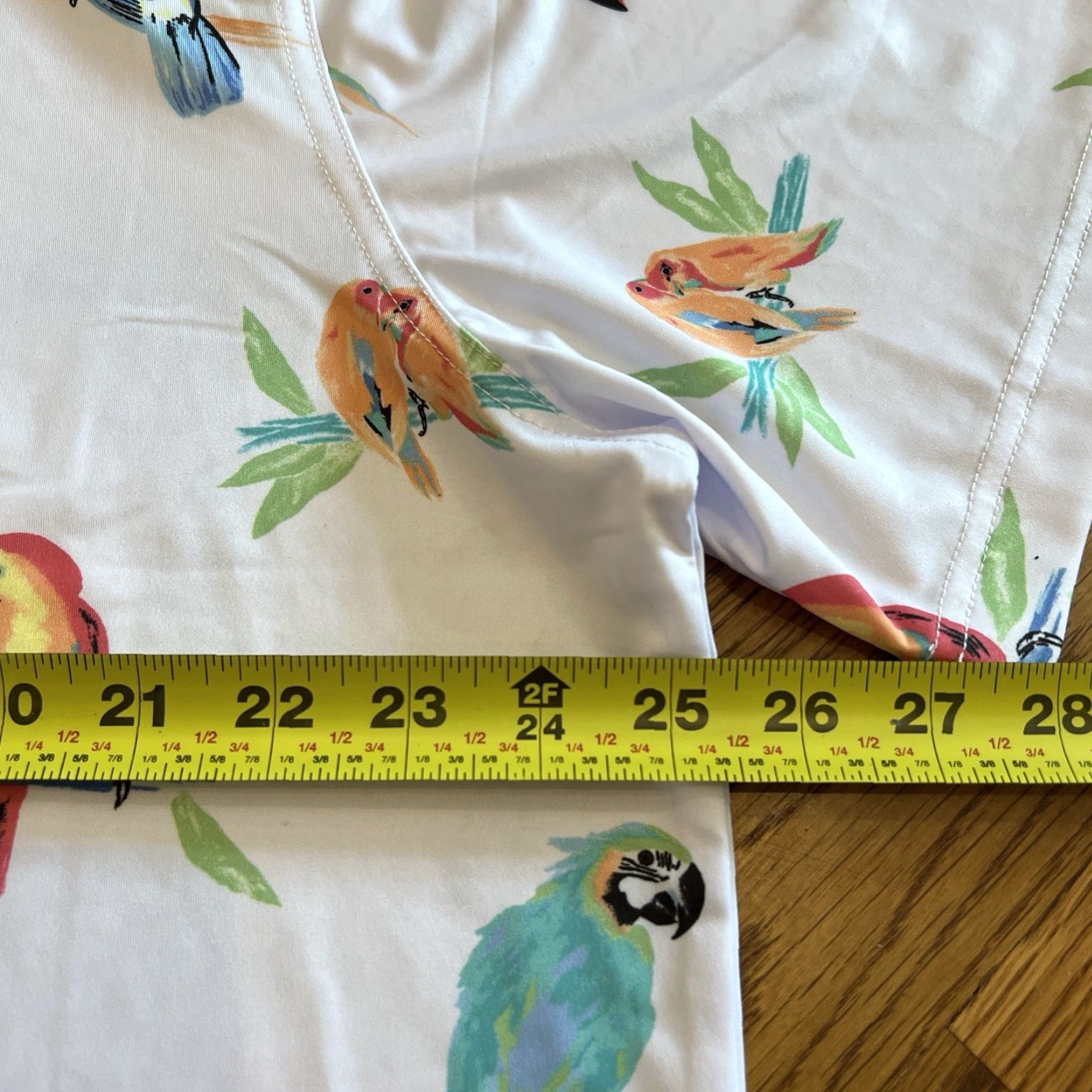 Chubbies Chubbies Polo Shirt Short Sleeve Parrot Graphic Print Hawaiian Tropical Multicolor 2XL Men Mens Size US XXL / EU 58 / 5 - 6 Thumbnail