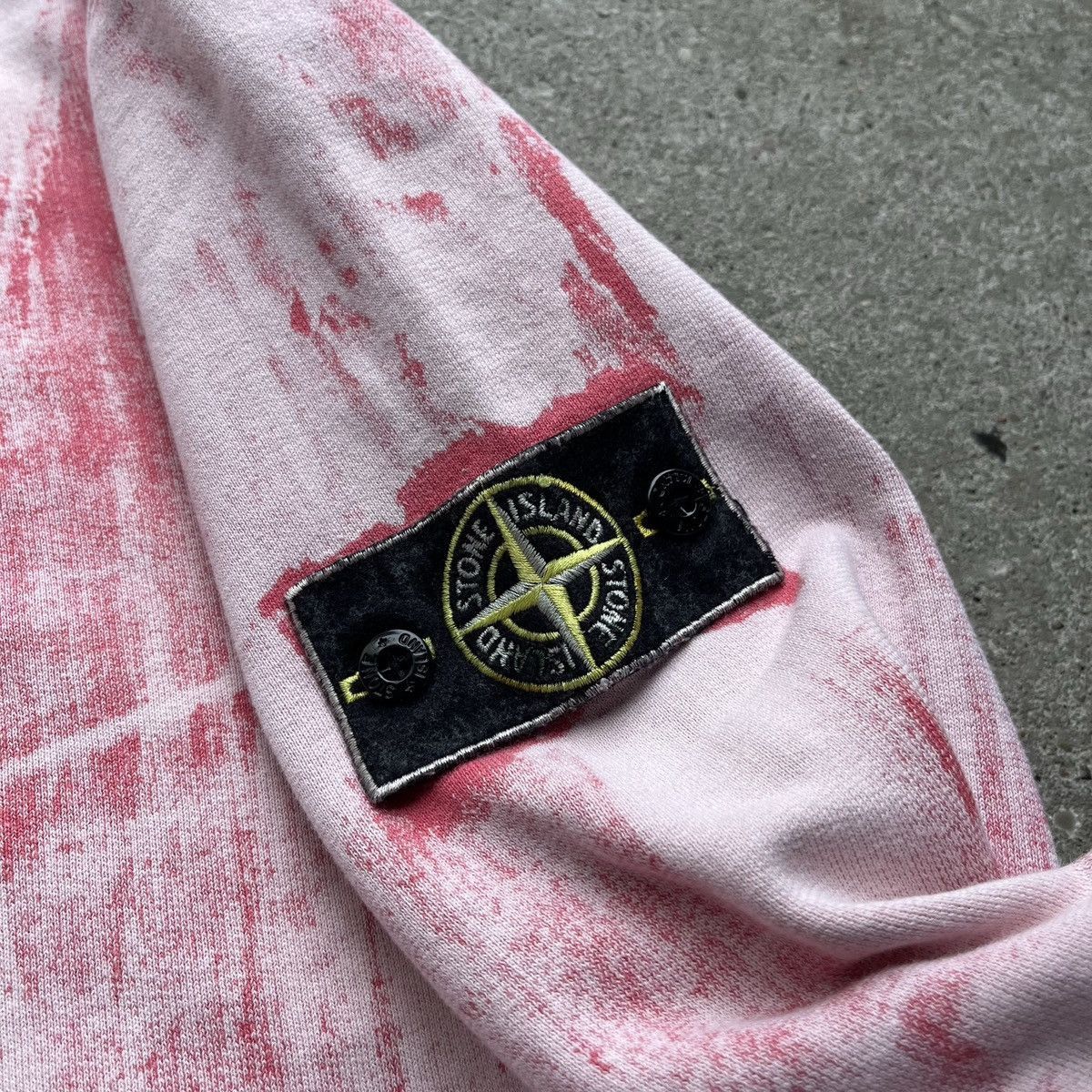 Stone Island Stone Island Hand Corrosion SS17 Sweatshirt | Grailed
