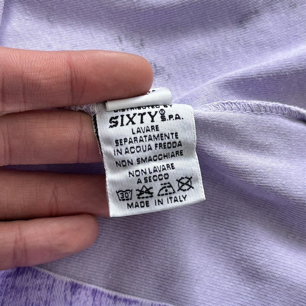 Hysteric Glamour Y2K Miss Sixty Painted Top T Shirt Cop Copine Margiela Style Size M / US 6-8 / IT 42-44 - 18 Thumbnail