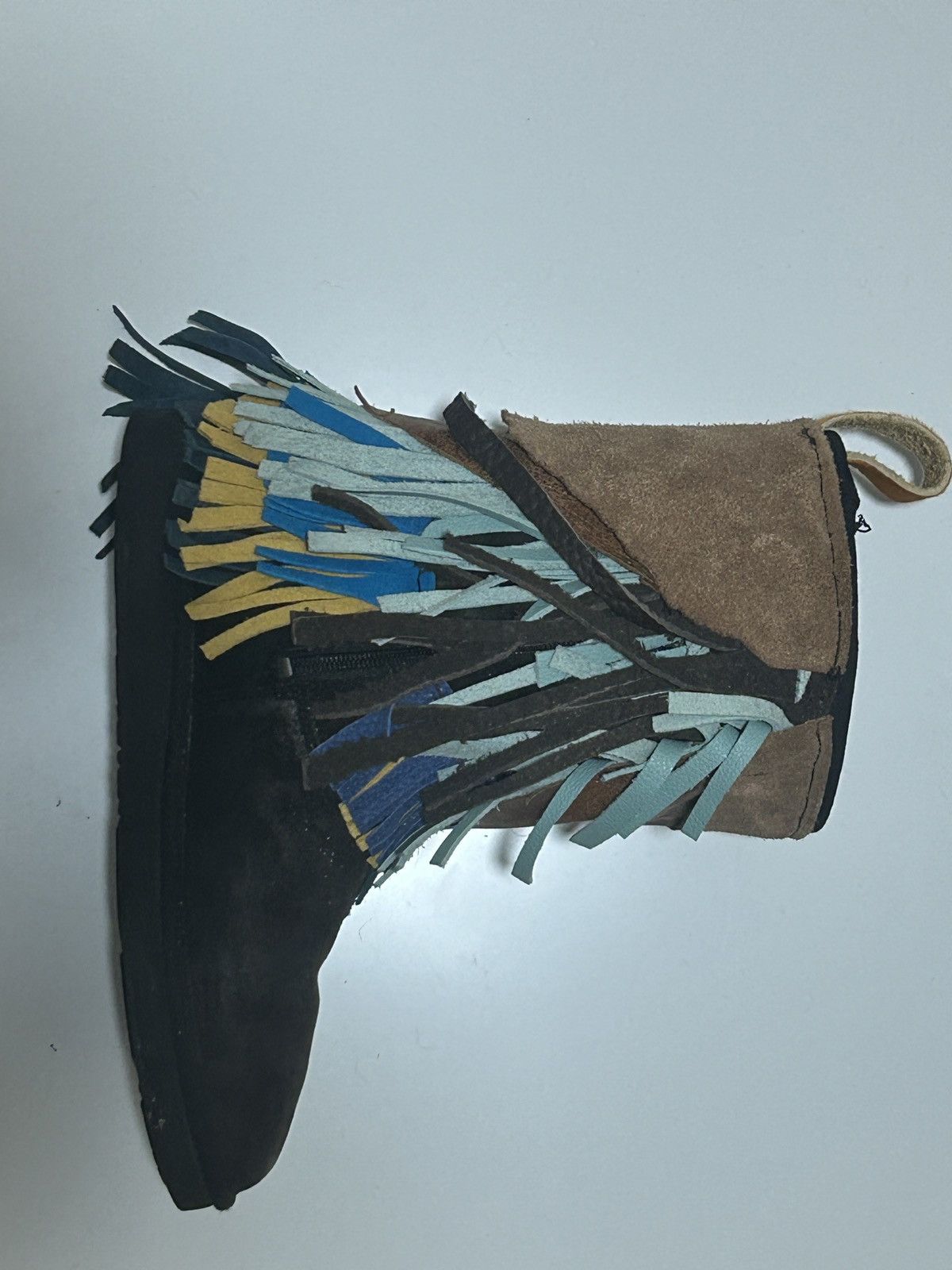Other Custom Ugg with hand cut and sewn leather fringe sz 10 Size US 10 / EU 43 - 3 Thumbnail