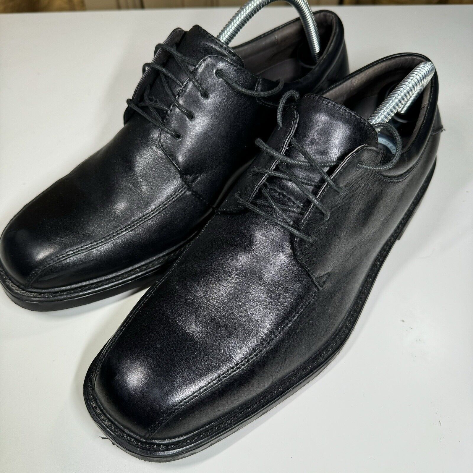 Nunn Bush Nunn Bush Marcell Comfort Gel Black Dress Shoes Sz 9.5M Size US 9.5 / EU 42-43 - 1 Thumbnail