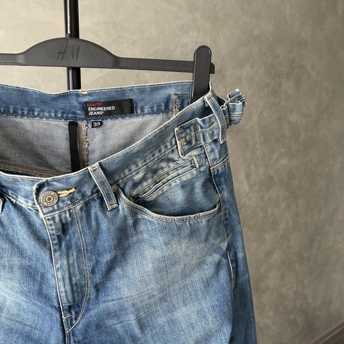 Levi's Vintage Clothing Vintage Levis Engineered Buckle Y2K Japaneese Jeans 32 Size US 32 / EU 48 - 13 Thumbnail