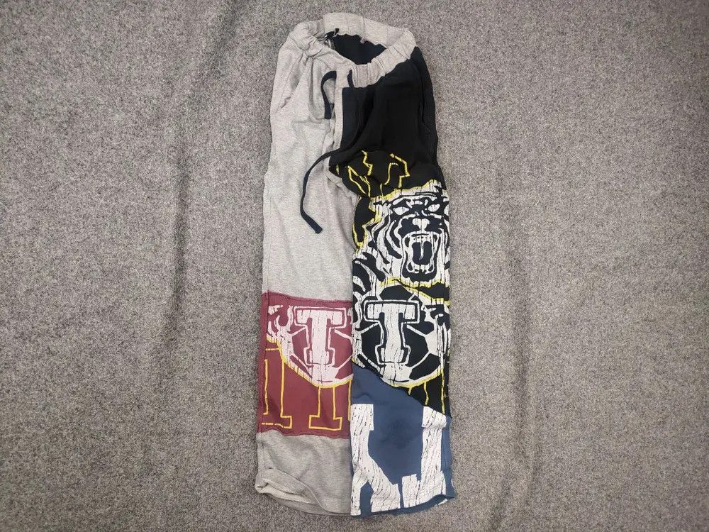 Jaded London wide-leg sweatpants Big graphic logos Pants