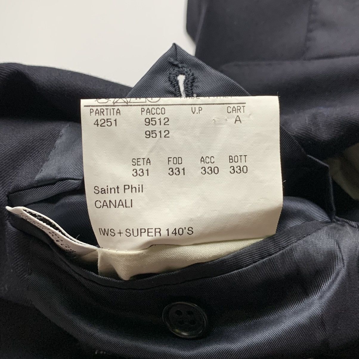 Canali Canali Wool 2-Buttons Blazer Size 58R Saint Phil Size 52R - 22 Thumbnail