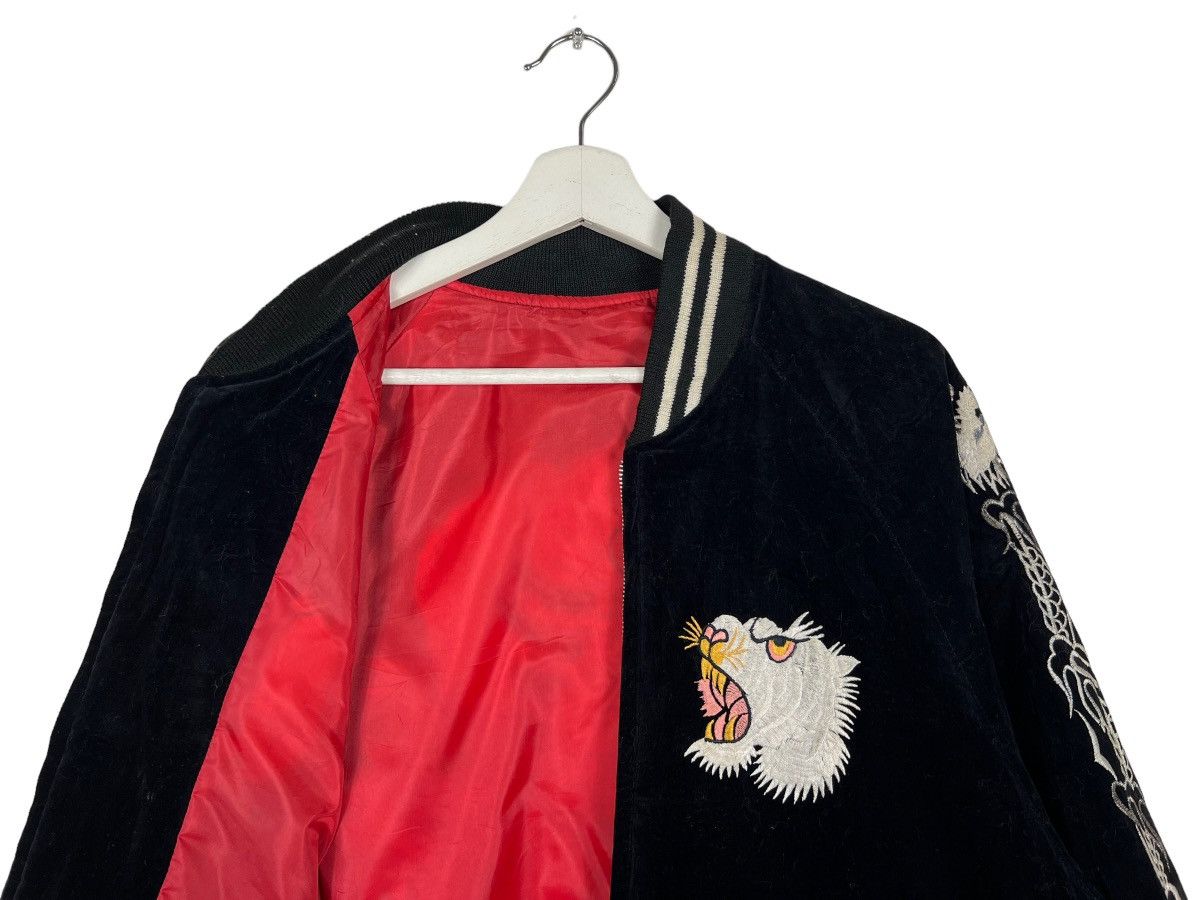 Japanese Brand 🔥 VINTAGE 60s SUKAJAN DRAGON EMBROIDERY VELVET Size US M / EU 48-50 / 2 - 10 Thumbnail