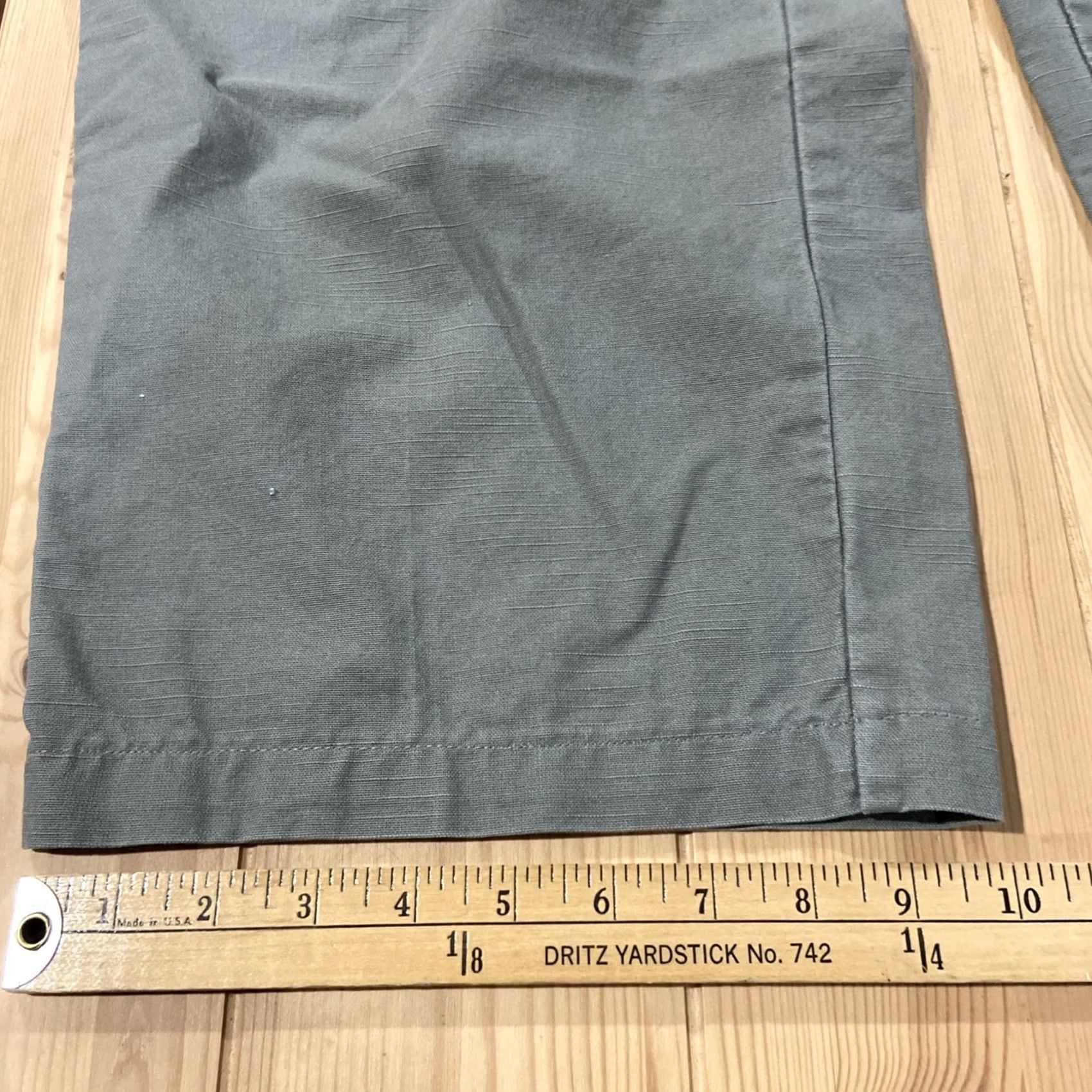 Quiksilver Quiksilver Edition QSE 42 Olive Green Baggy Pen Pocket Pants Corduroy 5-Pocket Men Regular Inseam 30 Size US 42 / EU 58 - 6 Thumbnail