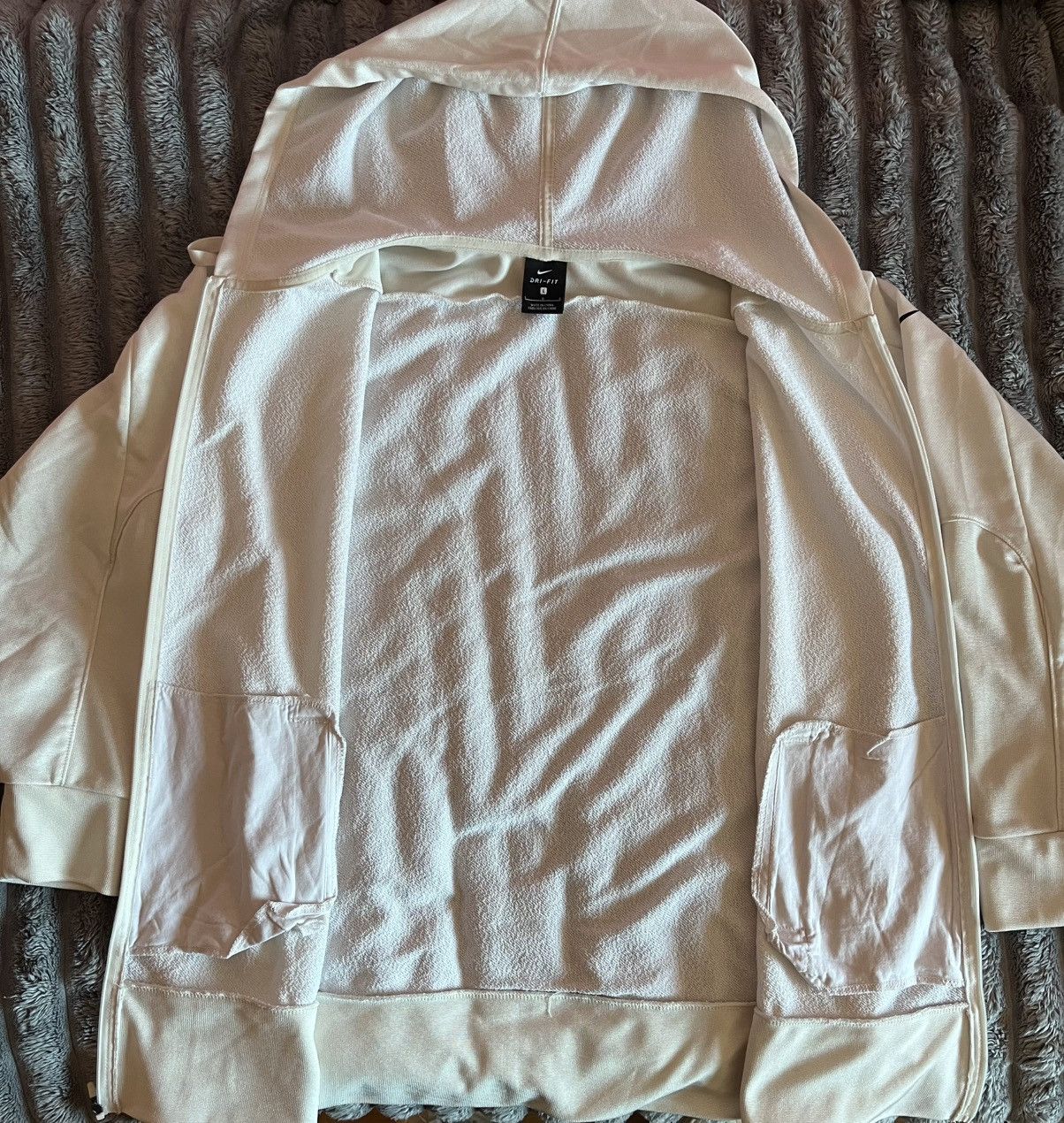 Nike Nike W Nk Dry Hoodie Fz Shimer Size L / US 10 / IT 46 - 2 Thumbnail