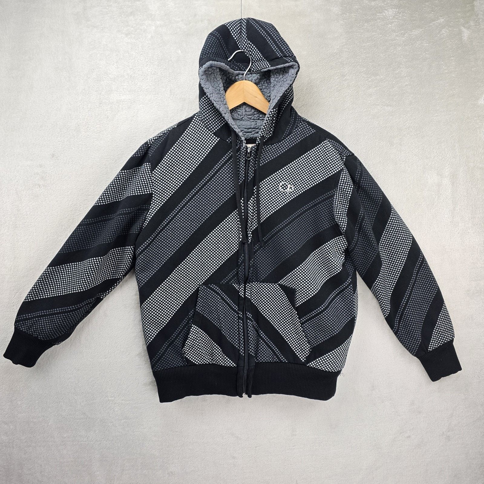Ocean Pacific Vintage Op Ocean Pacific Full Zip Hoodie Medium Sherpa Lined Size US M / EU 48-50 / 2 - 2 Thumbnail