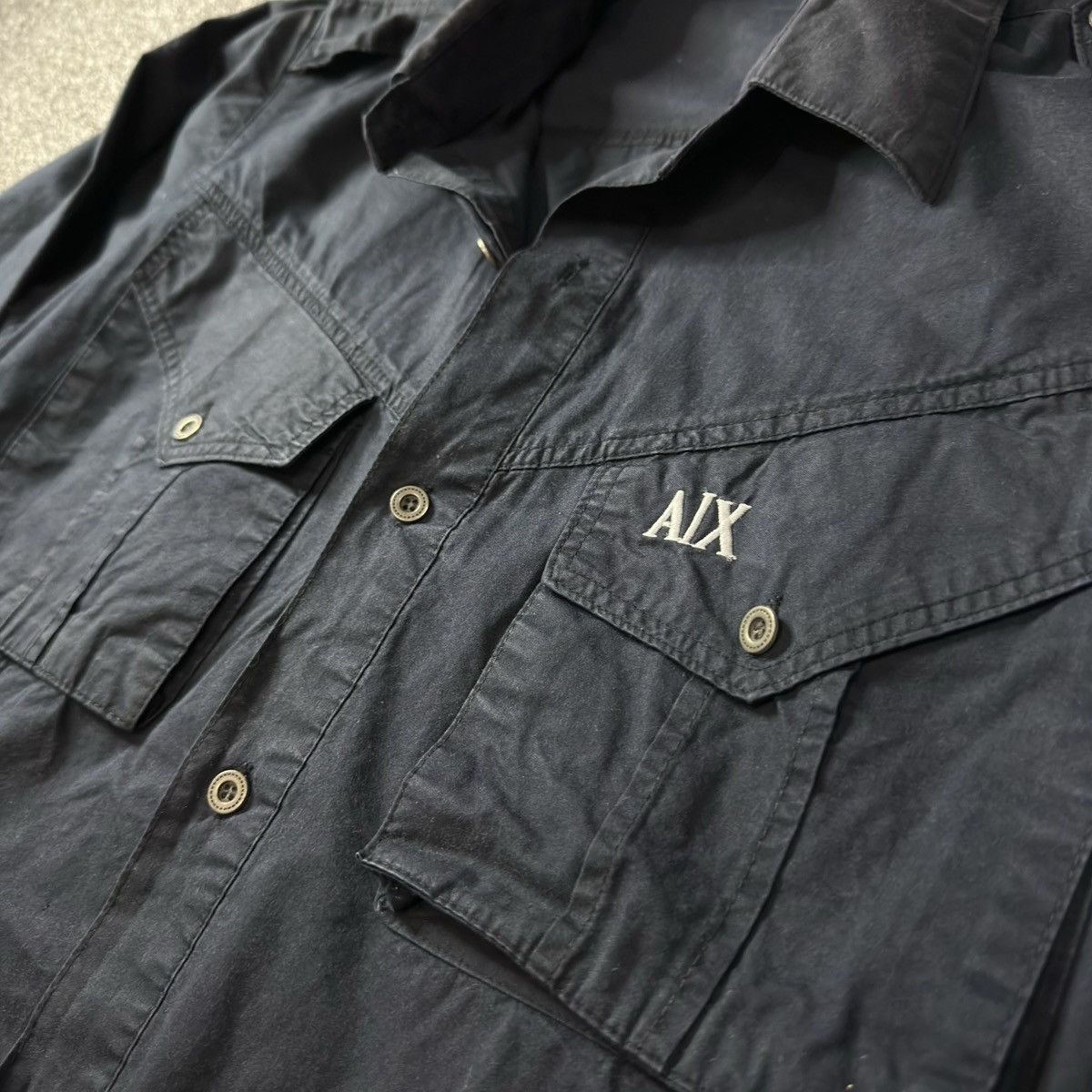 Armani Exchange Armani Safari Jacket Button Up Size US M / EU 48-50 / 2 - 6 Thumbnail