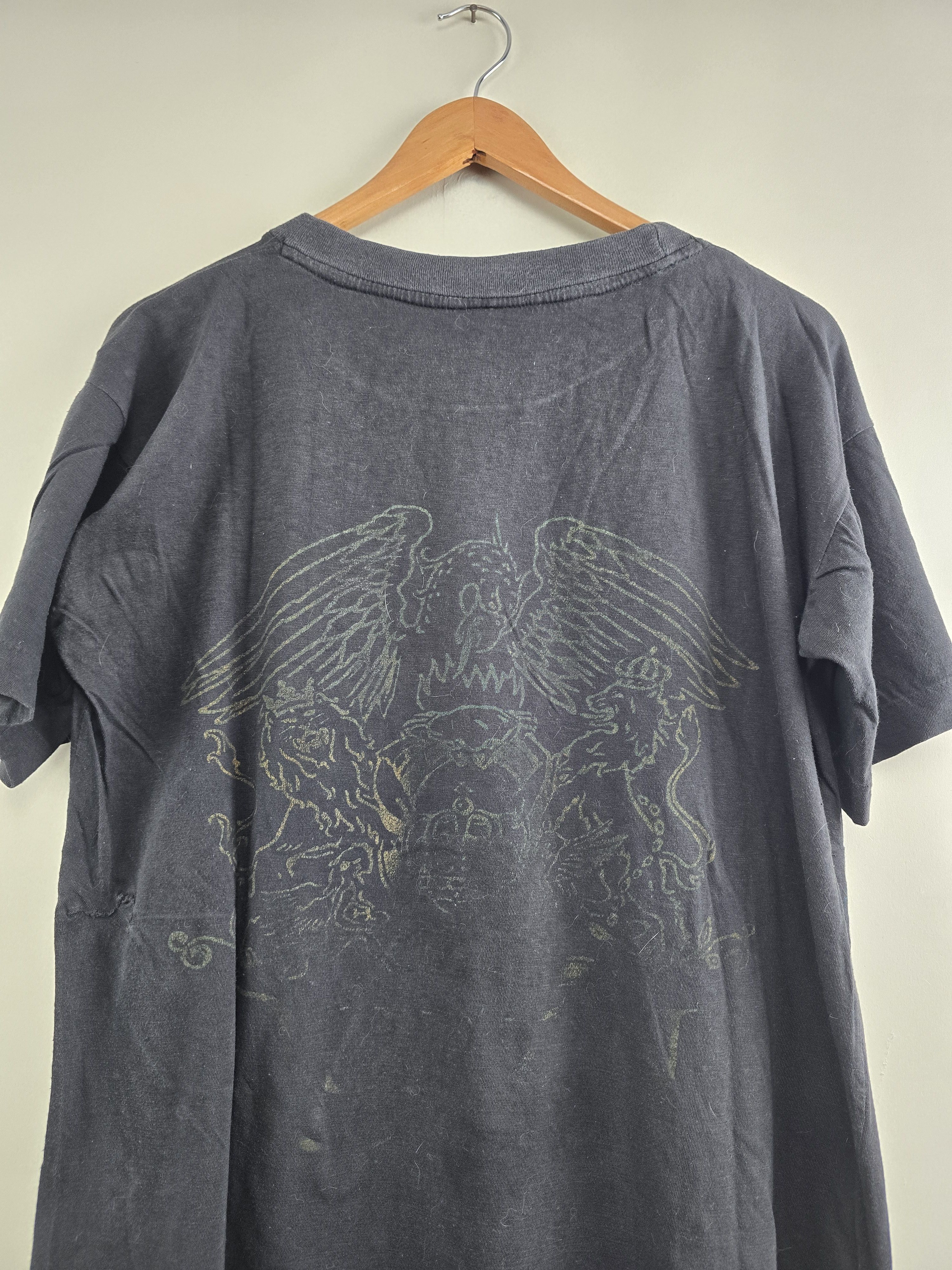 Band Tees × Vintage 90s Queen Freddie Mercury L 21.5" 27" Size US L / EU 52-54 / 3 - 6 Thumbnail
