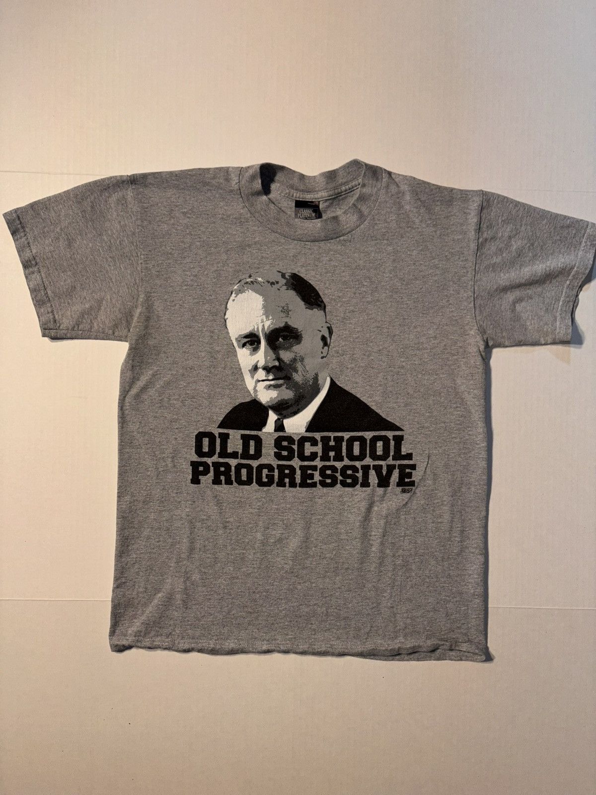 Vintage President Franklin Roosevelt Old School Progressive 90’s USA Size US M / EU 48-50 / 2 - 1 Thumbnail