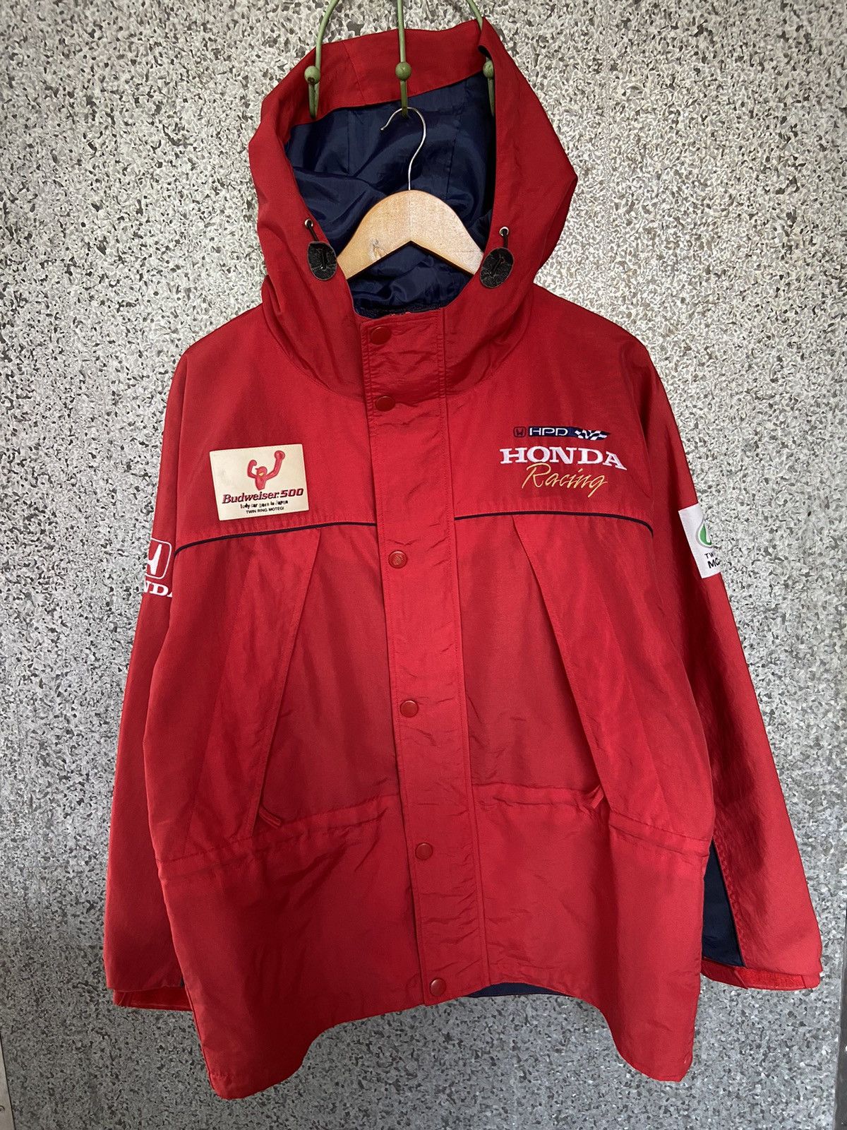 Honda 🔥 Vintage Honda Racing jacket windbreaker Racing Size US L / EU 52-54 / 3 - 2 Thumbnail