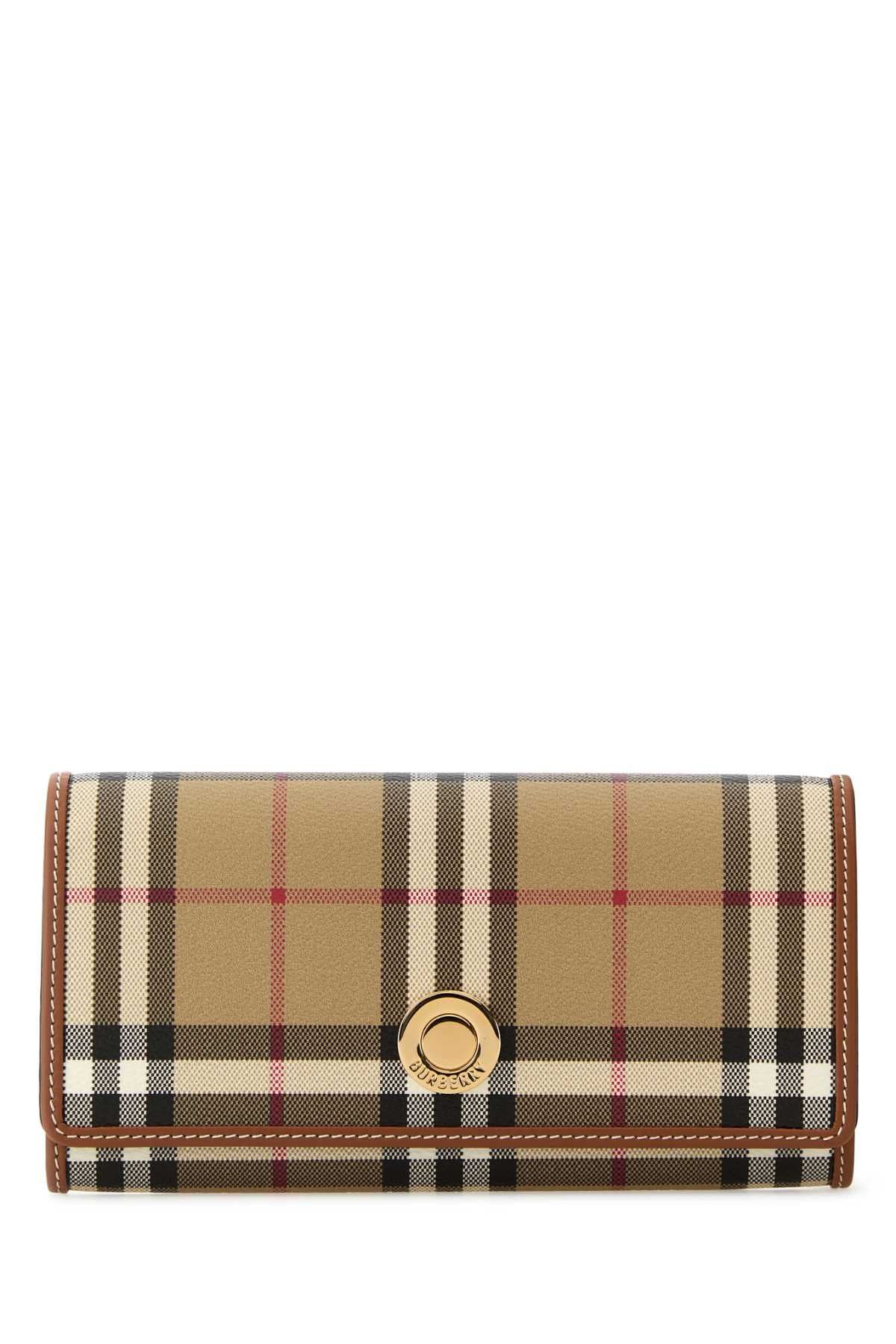 Burberry Printed Canvas Wallet Size ONE SIZE - 1 Thumbnail