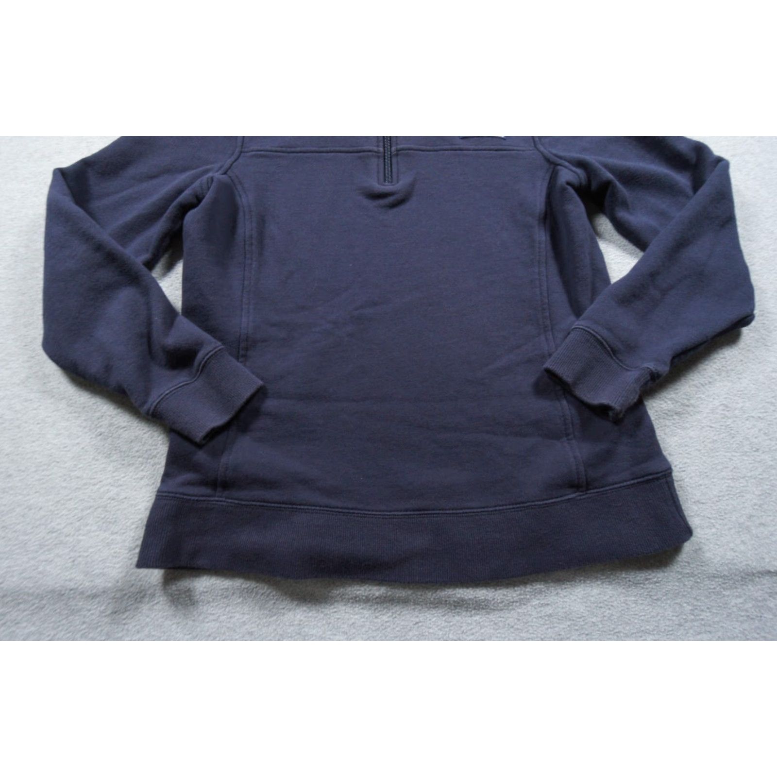 Vineyard Vines Vineyard Vines Sweatshirt Womens Small Blue 1/4 Zip Pullover Mock Neck Ladies Size S / US 4 / IT 40 - 4 Thumbnail