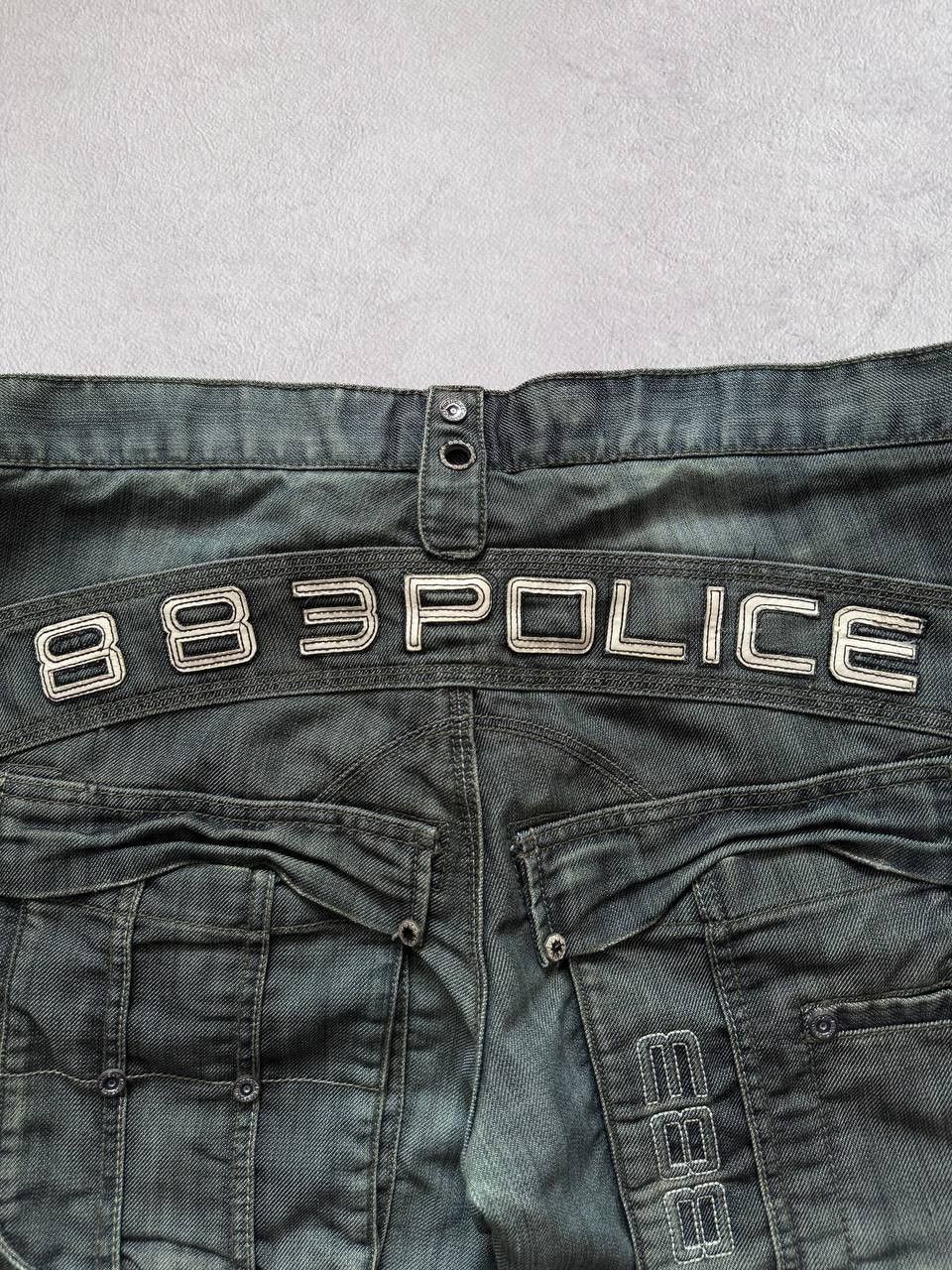 Japanese Brand Vintage 883Police Y2k Crazy Shorts Size US 34 / EU 50 - 3 Thumbnail