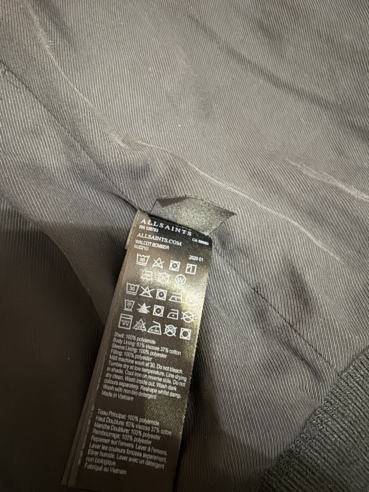 Allsaints Allsaints Walcot Bomber Size US M / EU 48-50 / 2 - 7 Thumbnail
